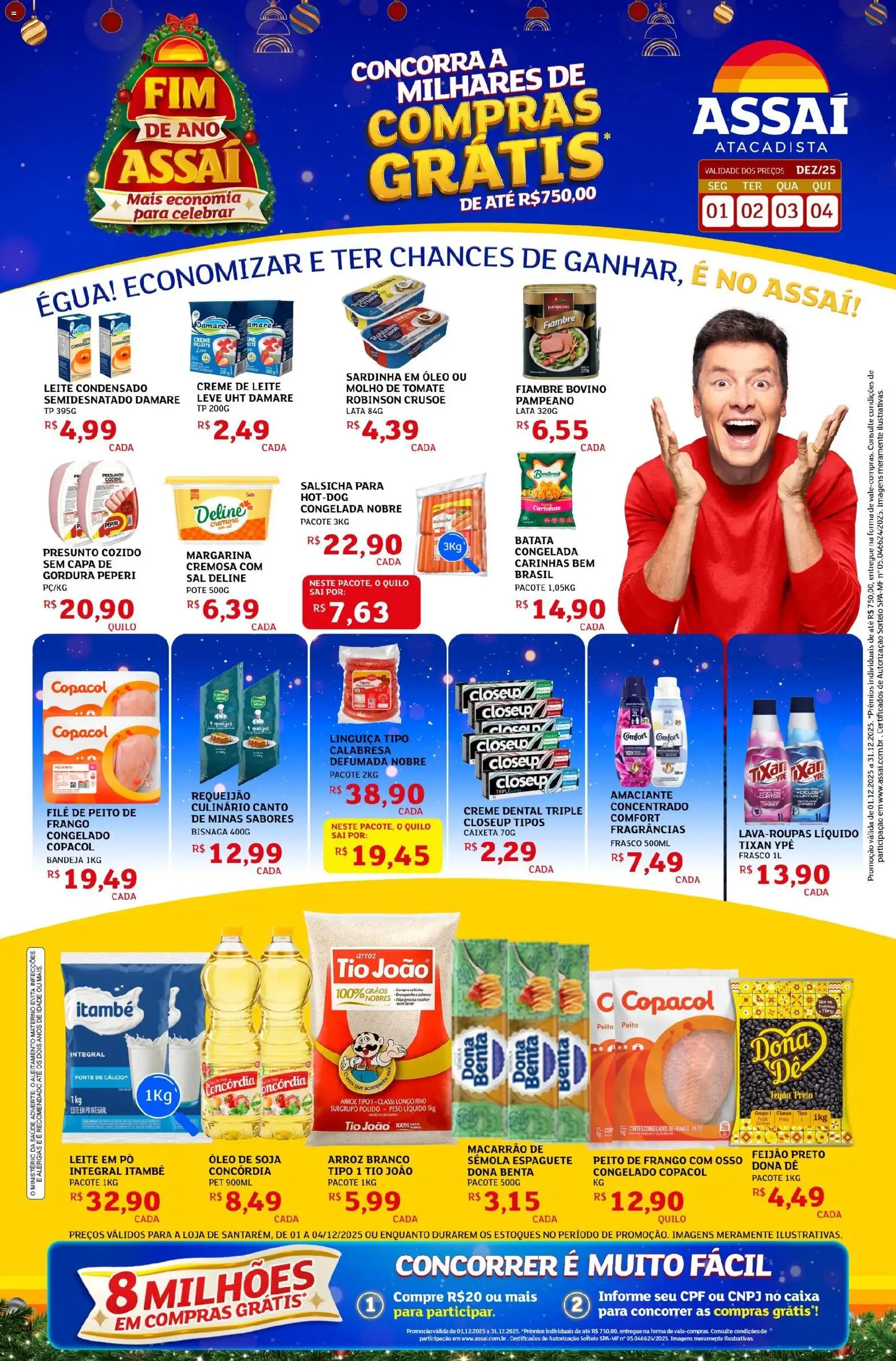 Assaí Atacadista Folheto - válido de 01.12.2025 | Página: 1