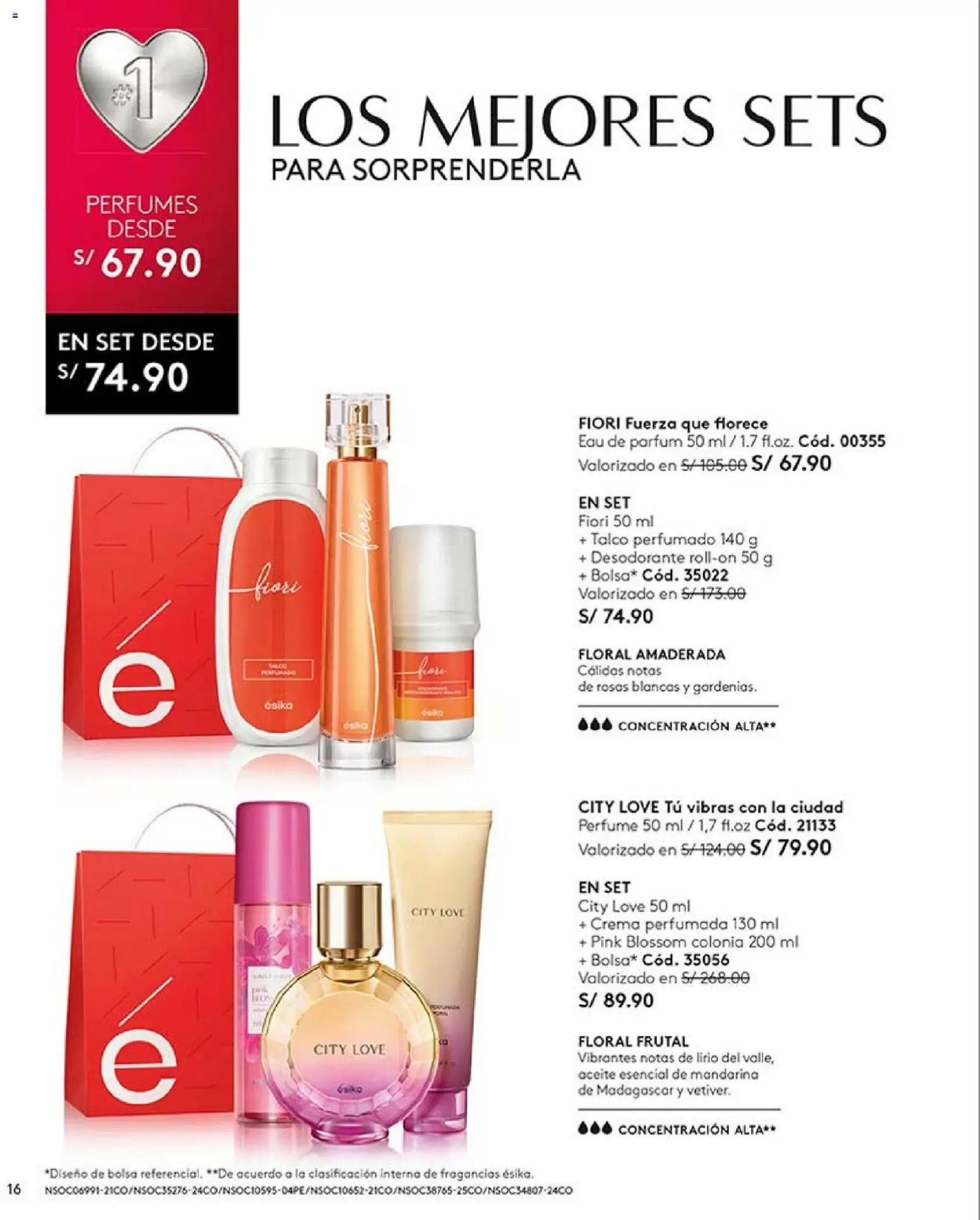 Catálogo Ésika válido desde 04.04.2026 | Página: 16 | Productos: Desodorante, Crema, Bolsa, Perfume