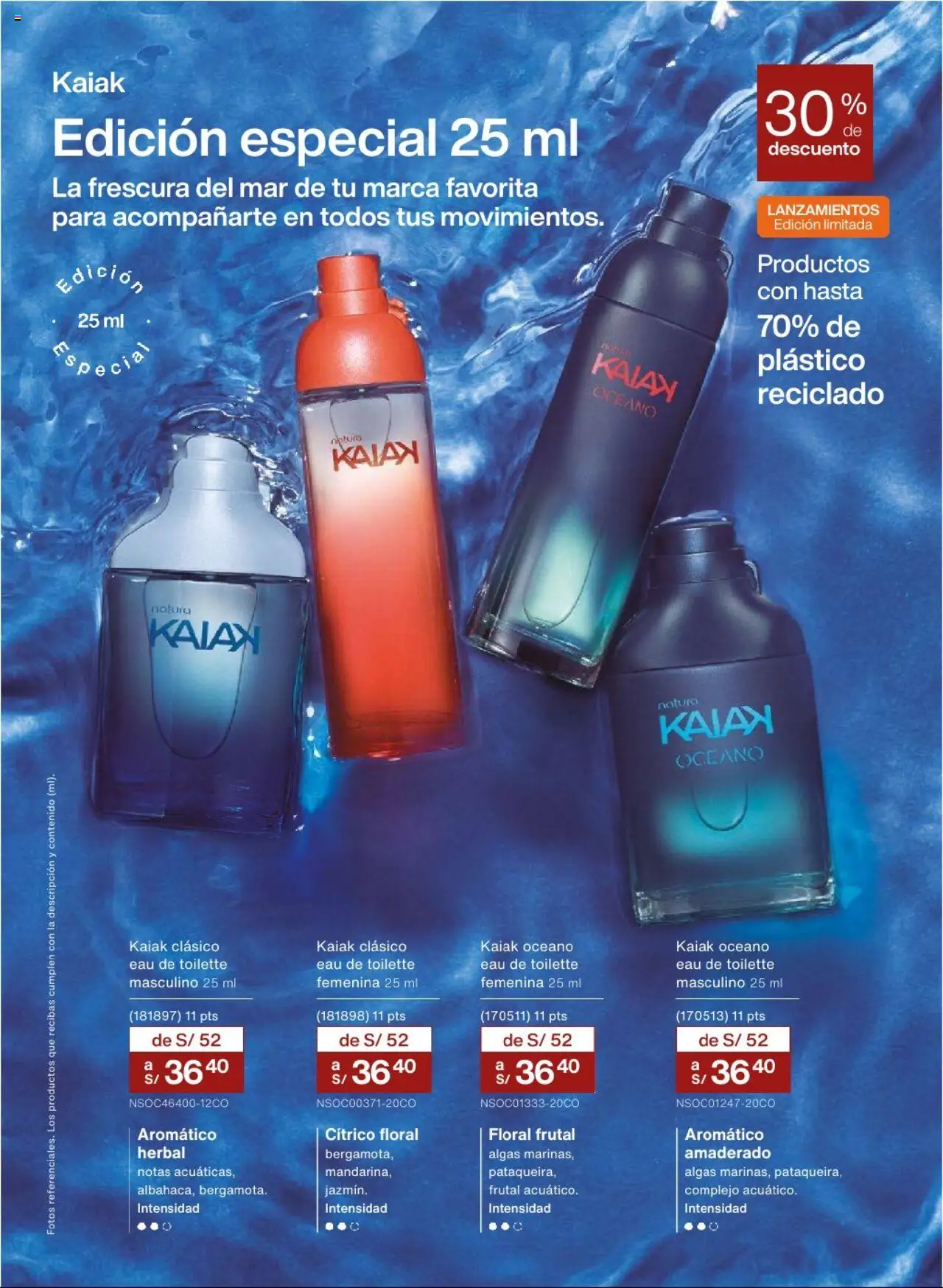 Catálogo Natura válido desde 03.09.2025 | Página: 33 | Productos: EAU de Toilette