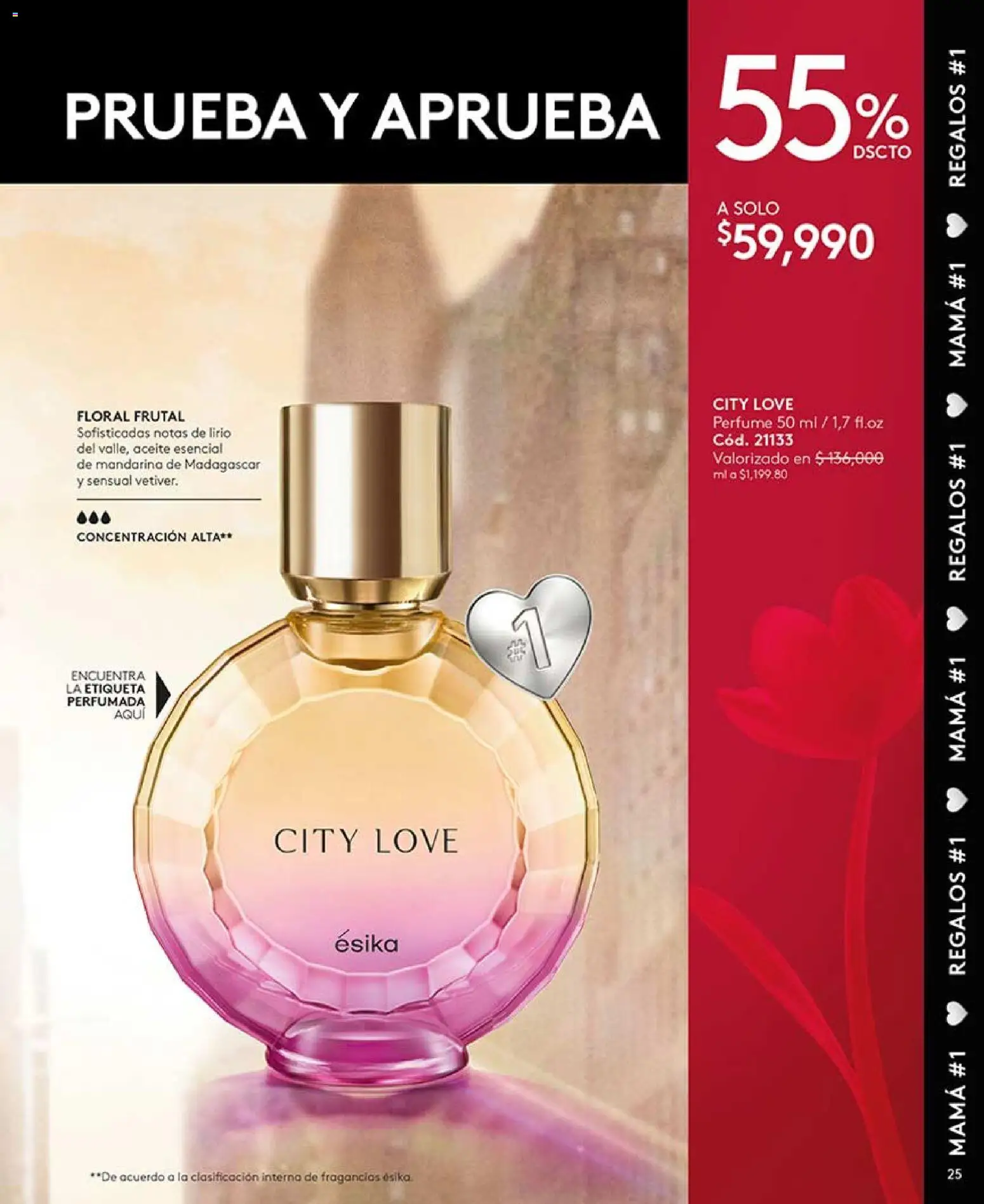 Ésika revista - valida desde el 03.04.2026 | Página: 25 | Productos: Perfume, Aceite