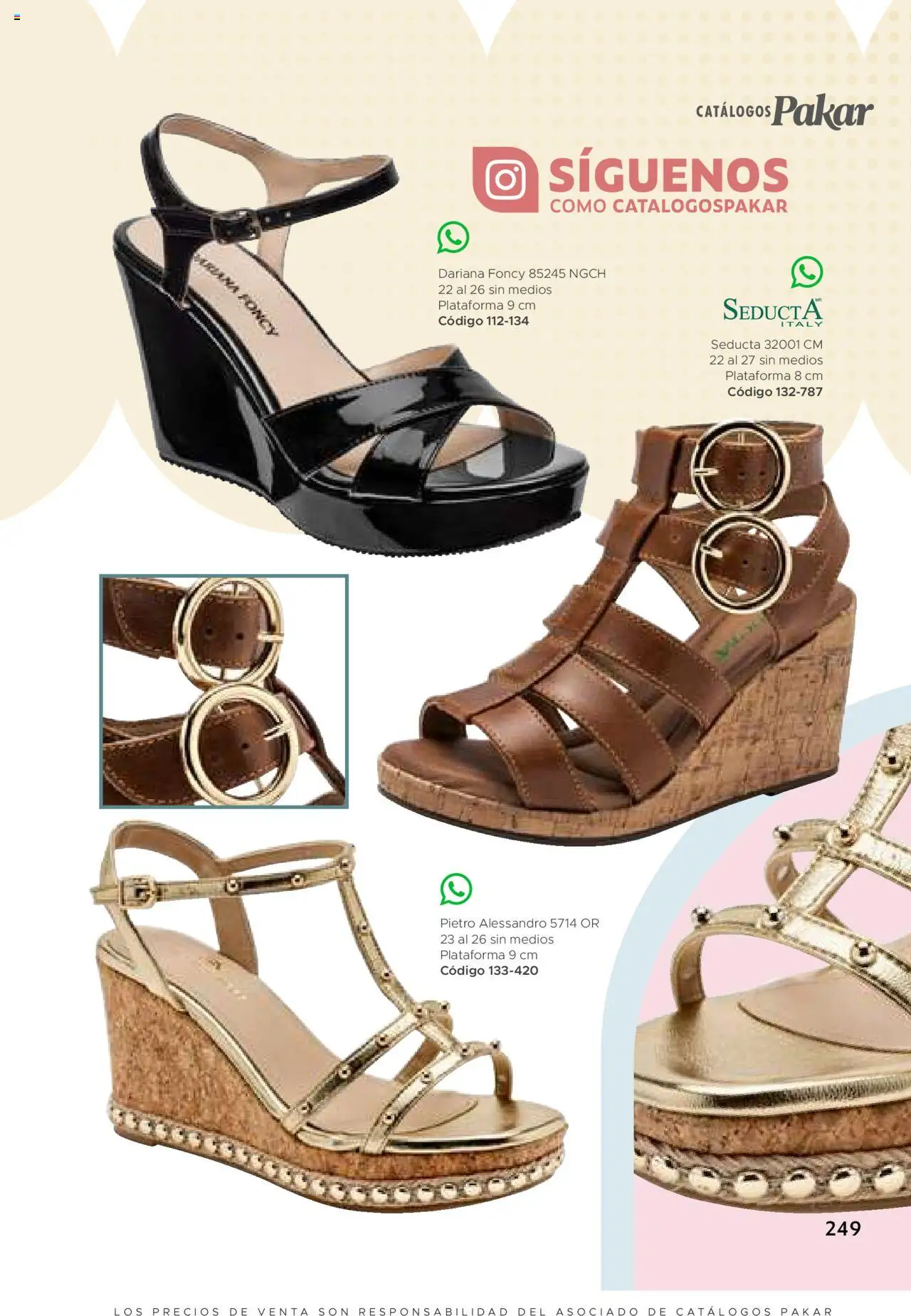 Nuevas ofertas de SC Pakar válidas en toda la República Mexicana desde el 24.07.2025. ¡Encuentra las mejores ofertas en SC Pakar Catálogo Mujer otoño / invierno! | Página: 249