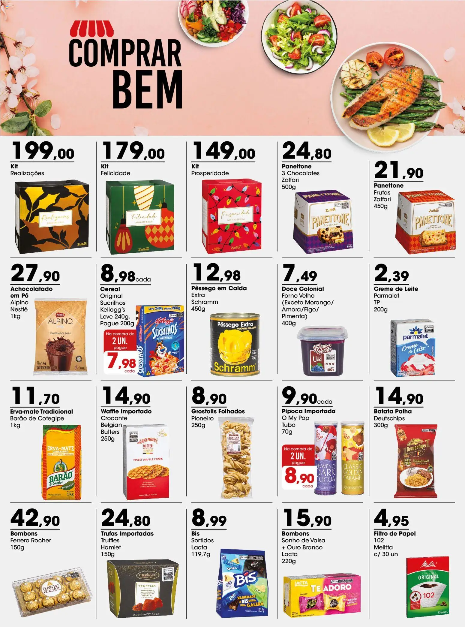 Zaffari Folheto - válido de 01.12.2025 | Página: 1 | Produtos: Forno, Filtro de papel, Creme, Creme de leite