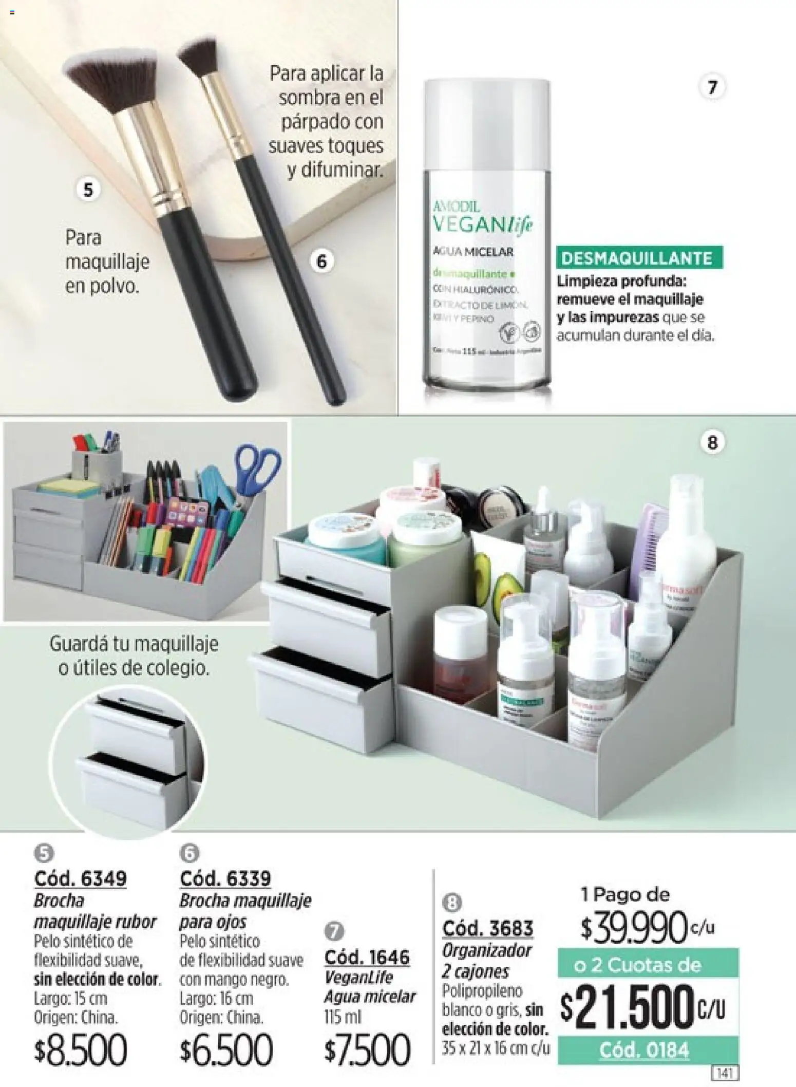 Catálogo Amodil Campaña 2 │ válido desde el 01.02.2026 | Página: 141 | Productos: Rubor, Sombra, Limón, Mango