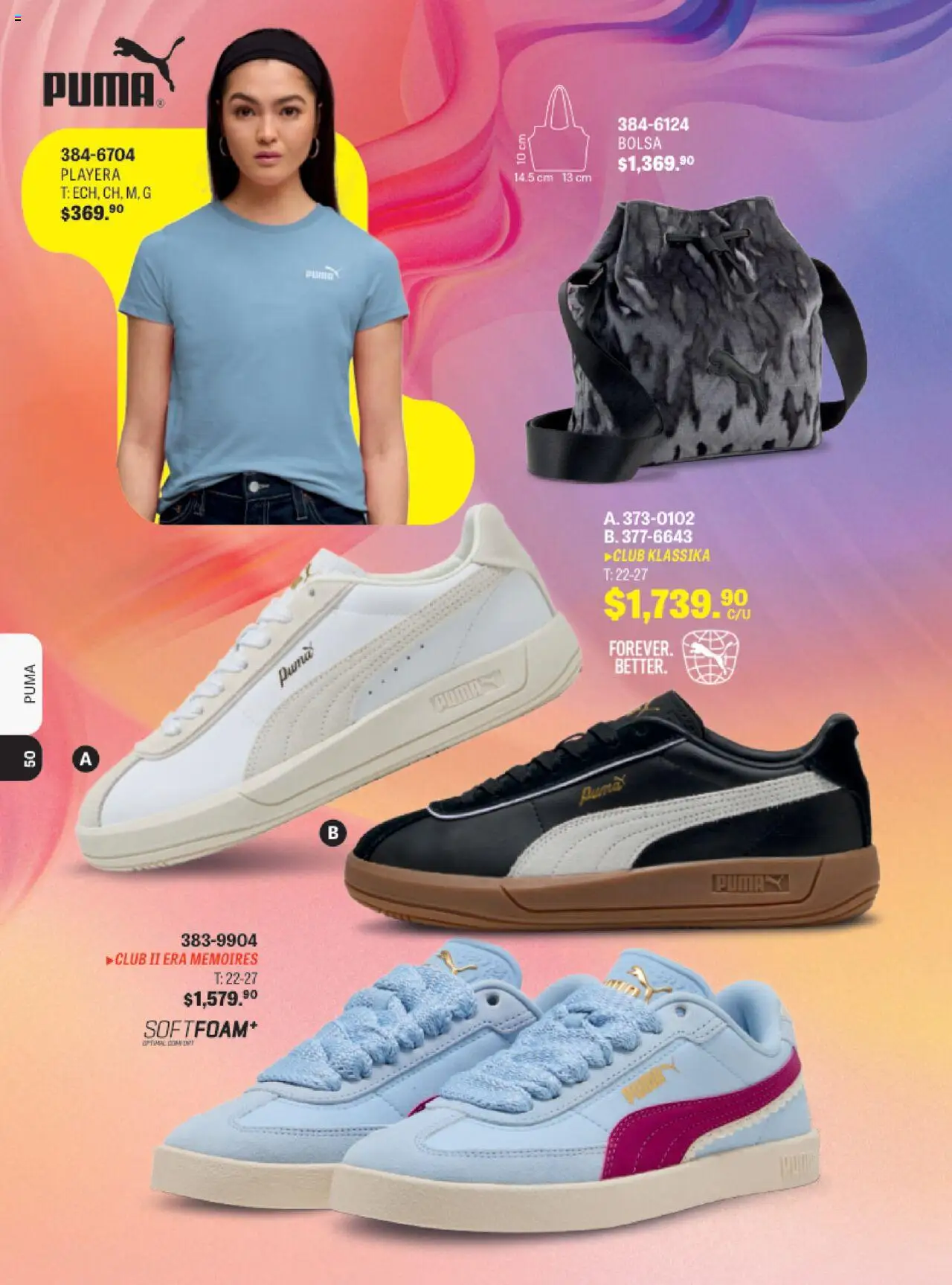 Nuevas ofertas de Andrea válidas en toda la República Mexicana desde el 13.08.2025. ¡Encuentra las mejores ofertas en Andrea - Catálogo Andrea Sport! | Página: 47 | Productos: Bolsa, Playera