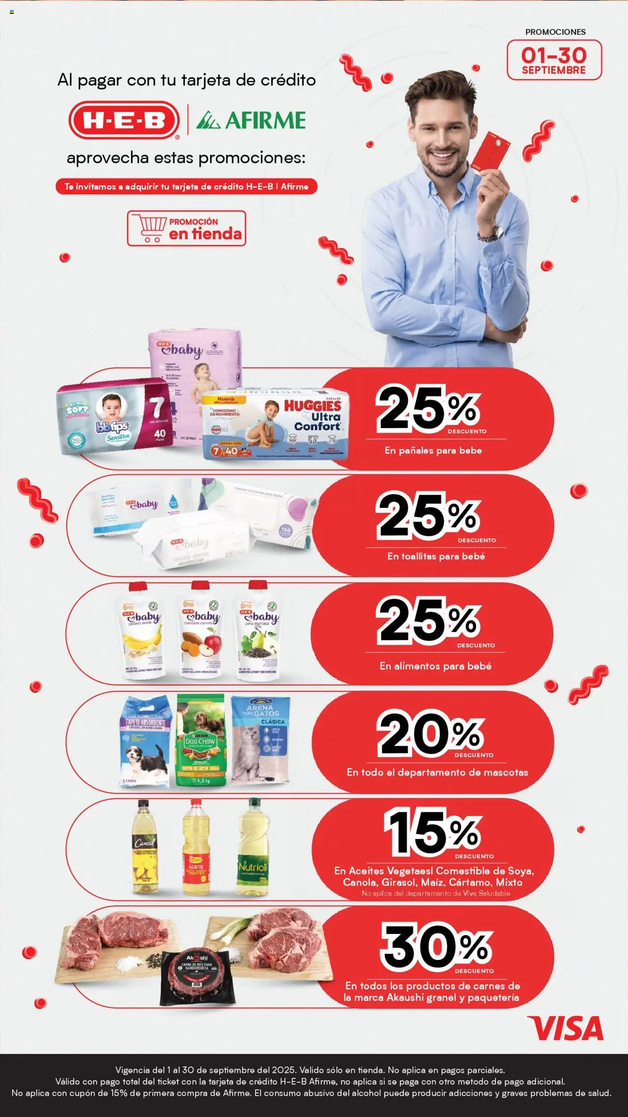 Nuevas ofertas de H-E-B válidas en toda la República Mexicana desde el 09.09.2025. ¡Encuentra las mejores ofertas en H-E-B - Folleto! | Página: 14 | Productos: Camote, Manzana, Toallitas húmedas, Pañales