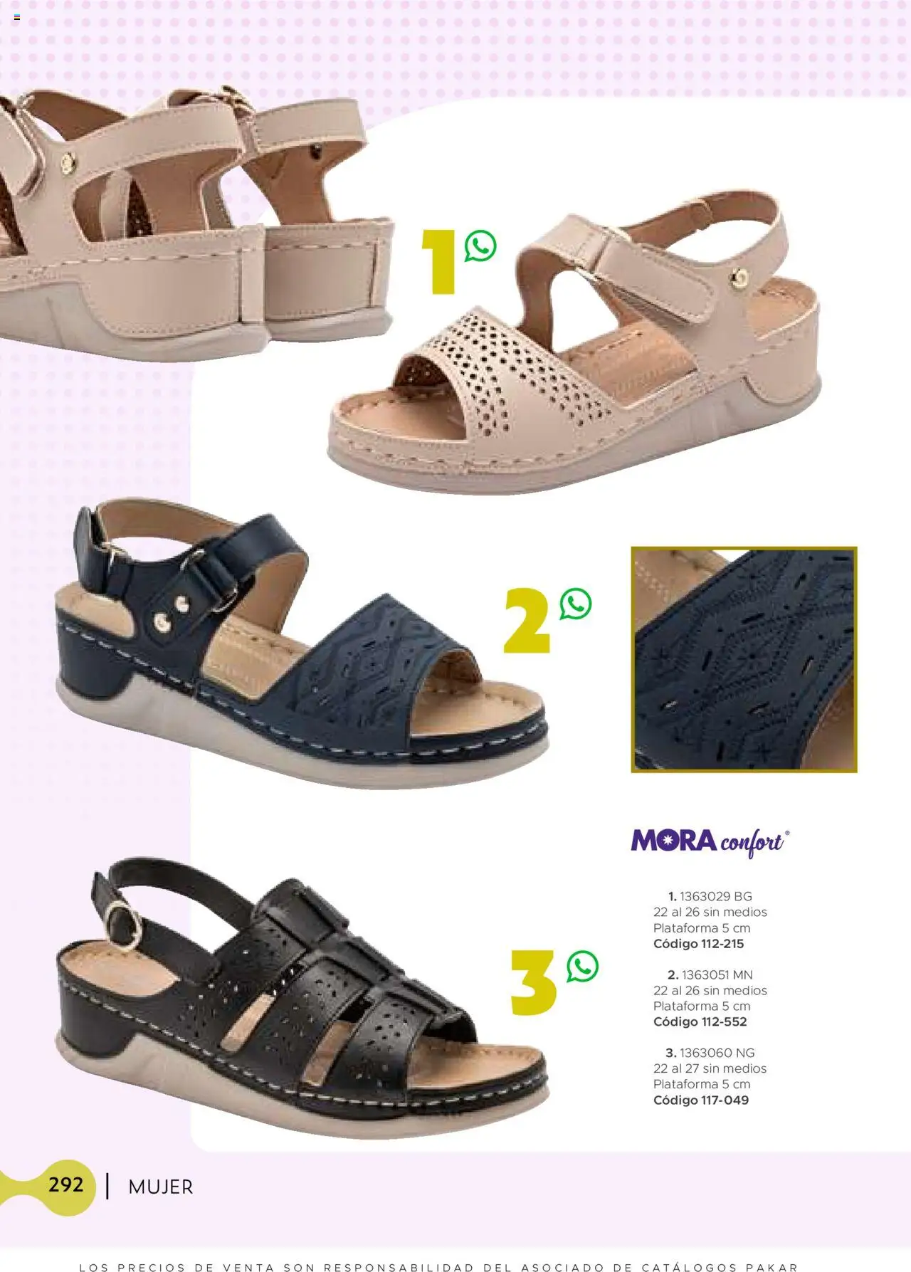 Nuevas ofertas de SC Pakar válidas en toda la República Mexicana desde el 24.07.2025. ¡Encuentra las mejores ofertas en SC Pakar Catálogo Mujer otoño / invierno! | Página: 292