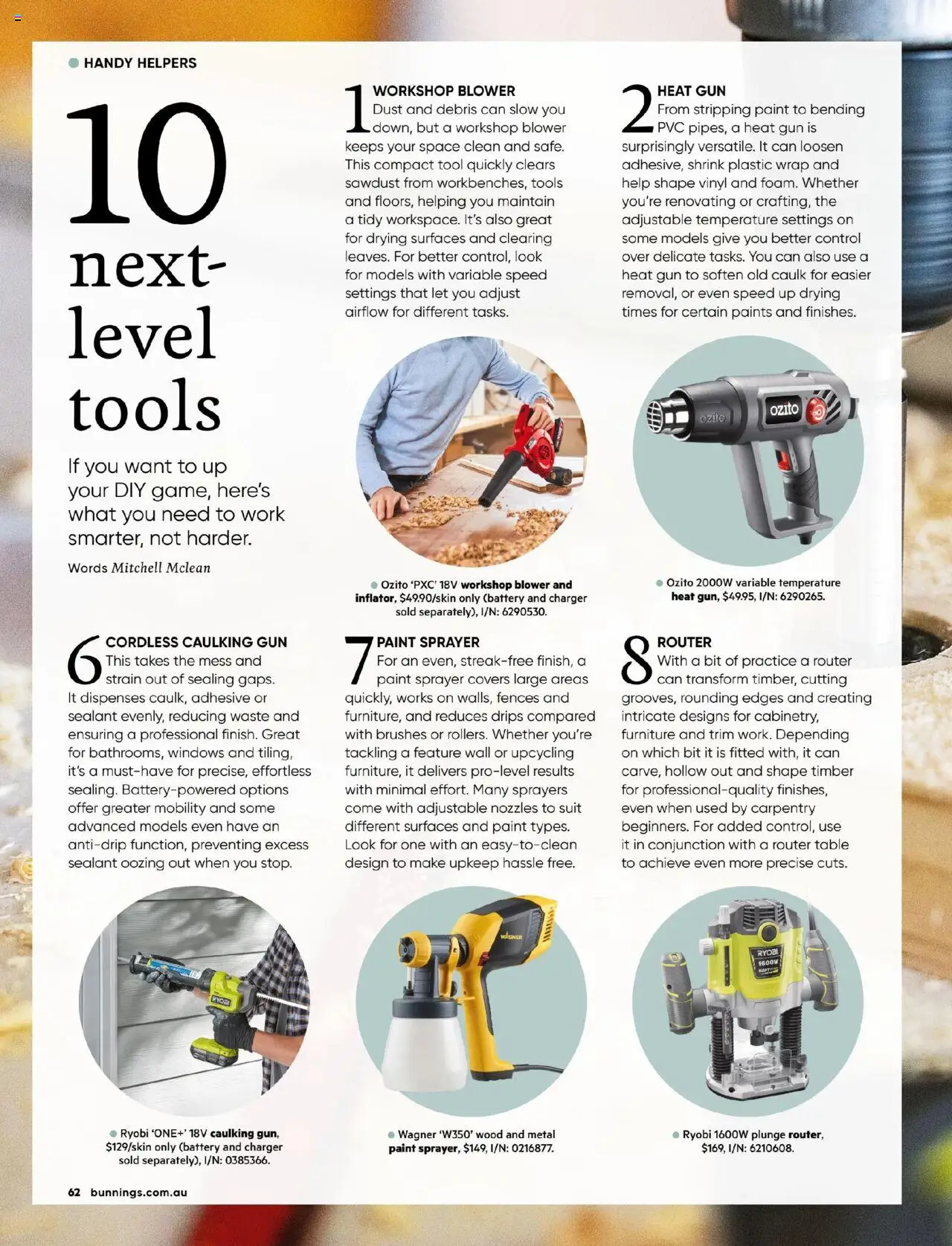 Bunnings Warehouse catalogue - valid from 01.07.2025 | Page: 62 | Products: Table, Charger, Wood, Suit
