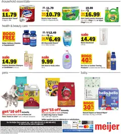 Preview of Meijer weekly ads valid from 18.03.2026 | Page: 4 | Products: Vitamin, Box, Shampoo, Conditioner