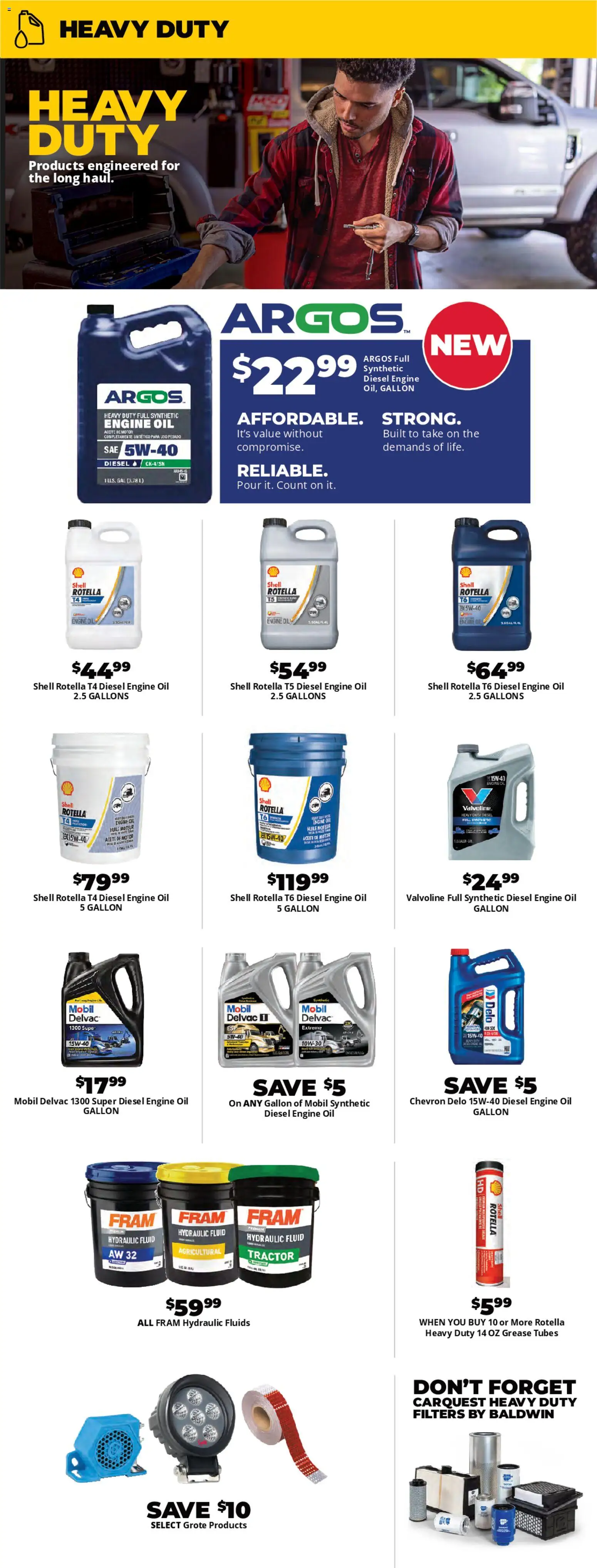 Advance Auto Parts Weekly Ad - valid from 01.03.2026 | Page: 2 | Products: Oil
