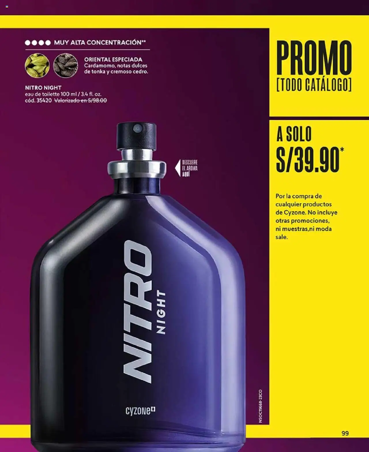 Catálogo CyZone válido desde 25.08.2025 | Página: 111 | Productos: EAU de Toilette