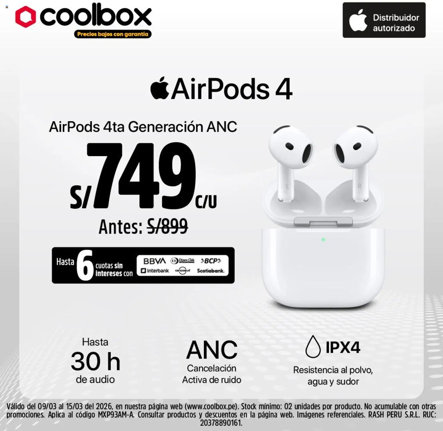 Catálogo Coolbox válido desde 09.03.2026 | Página: 4 | Productos: Audio