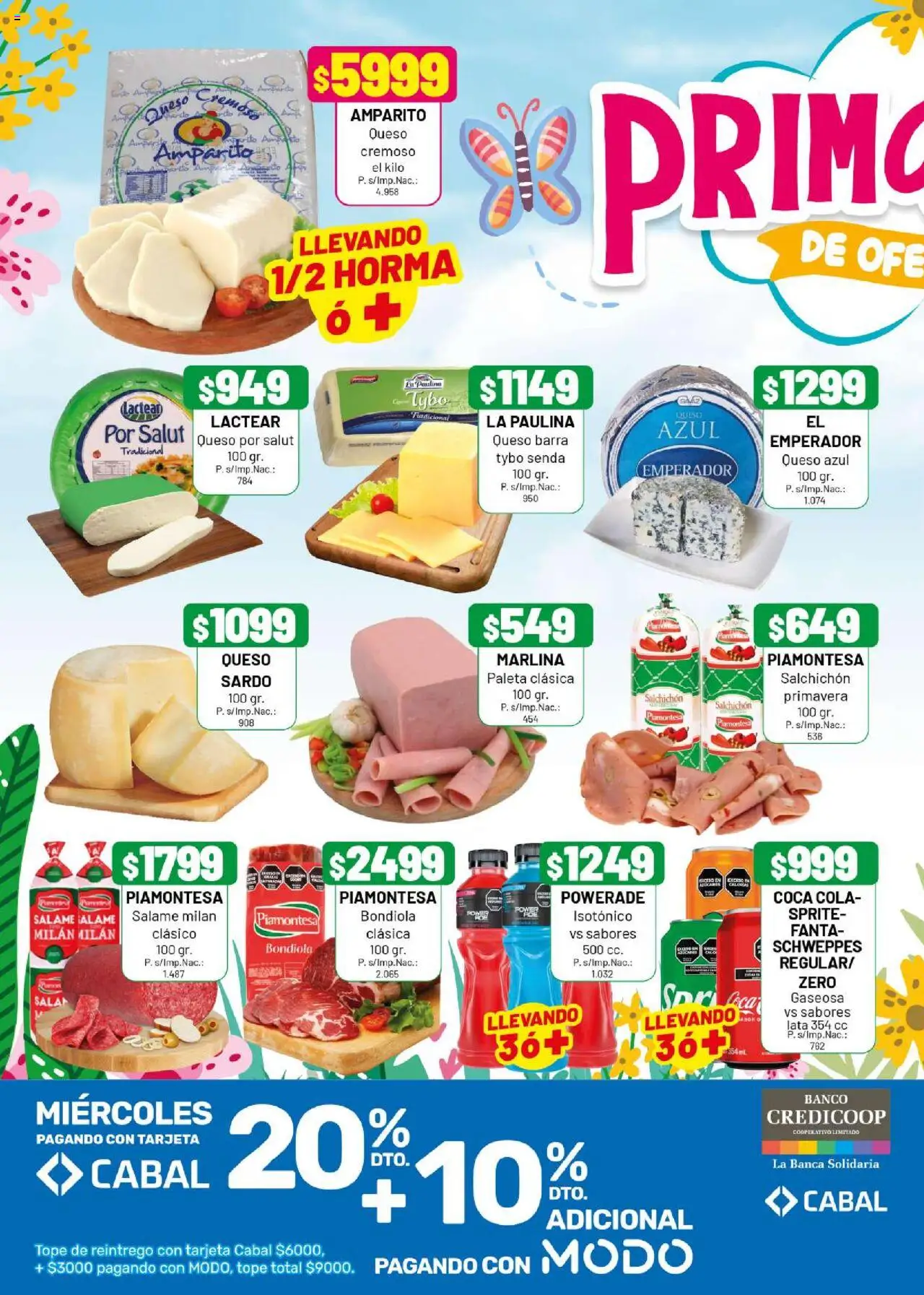 Almacor catálogo │ válido desde el 09.10.2025 | Página: 4 | Productos: Banco, Paleta, Queso, Salame
