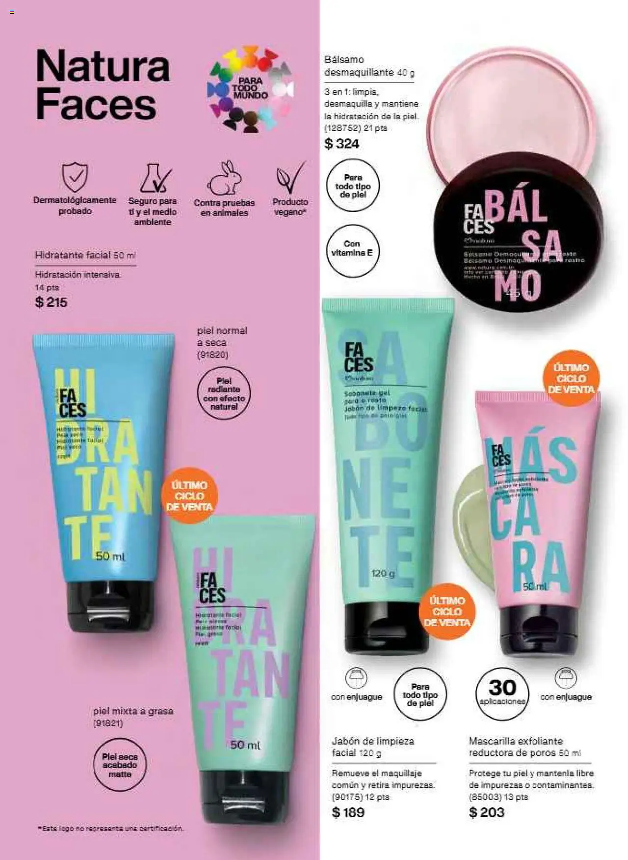 Nuevas ofertas de Natura válidas en toda la República Mexicana desde el 21.07.2025. ¡Encuentra las mejores ofertas en Natura - Campaña12 2025! | Página: 90 | Productos: Desmaquillante, Radiante, Maquillaje, Jabón