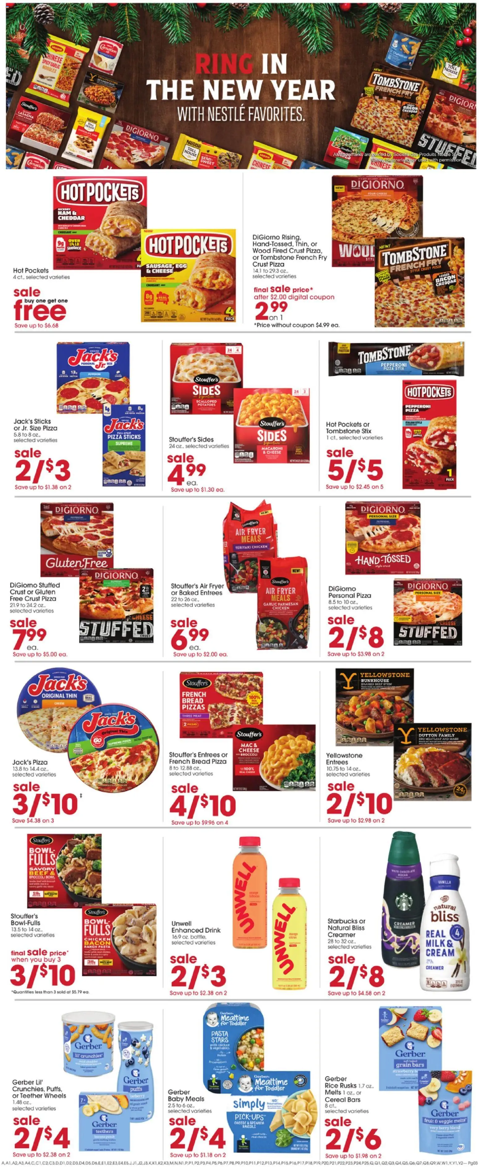 Giant Eagle Weekly Ad - valid from 25.12.2025 | Page: 3 | Products: Broccoli, Noodles, Vegetables, Garlic