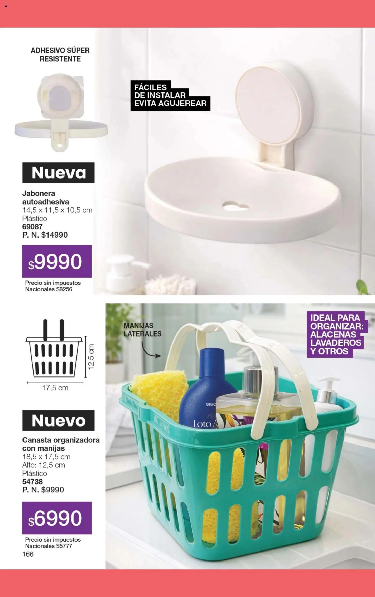 Gigot - CAMPAÑA 08 │ válido desde el 30.04.2026 | Página: 172 | Productos: Jabonera, Canasta