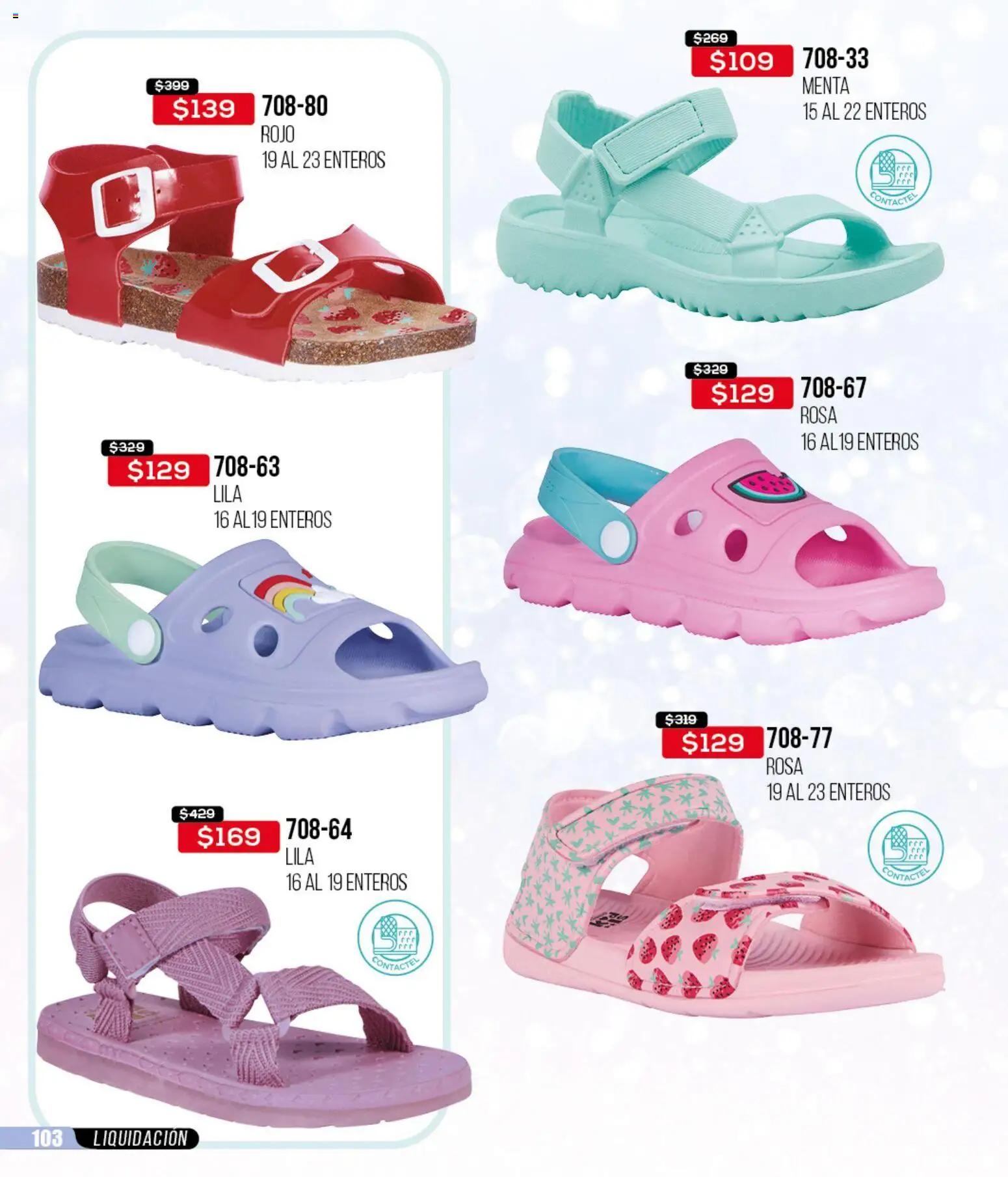 Nuevas ofertas de Cklass válidas en toda la República Mexicana desde el 18.03.2026. ¡Encuentra las mejores ofertas en Cklass catálogo Liquidación total calzado! | Página: 104