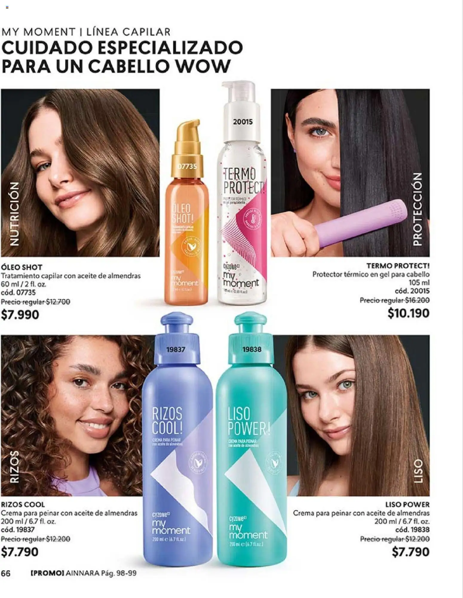 Catálogo CyZone Campaña 2 │ válido desde el 16.01.2026 | Página: 66 | Productos: Termo, Almendras, Aceite, Crema