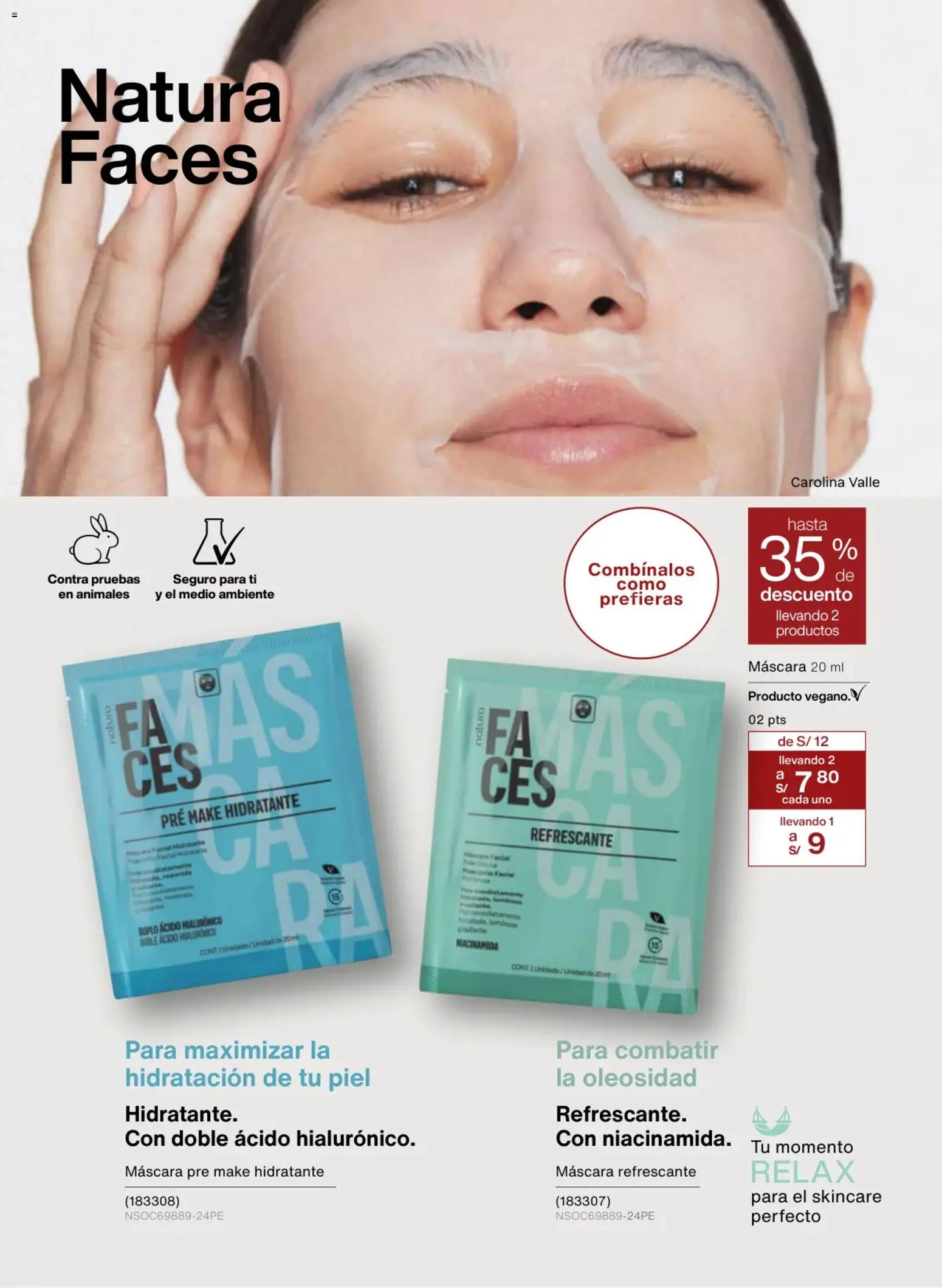 Catálogo Natura válido desde 18.02.2026 | Página: 68 | Productos: Máscara