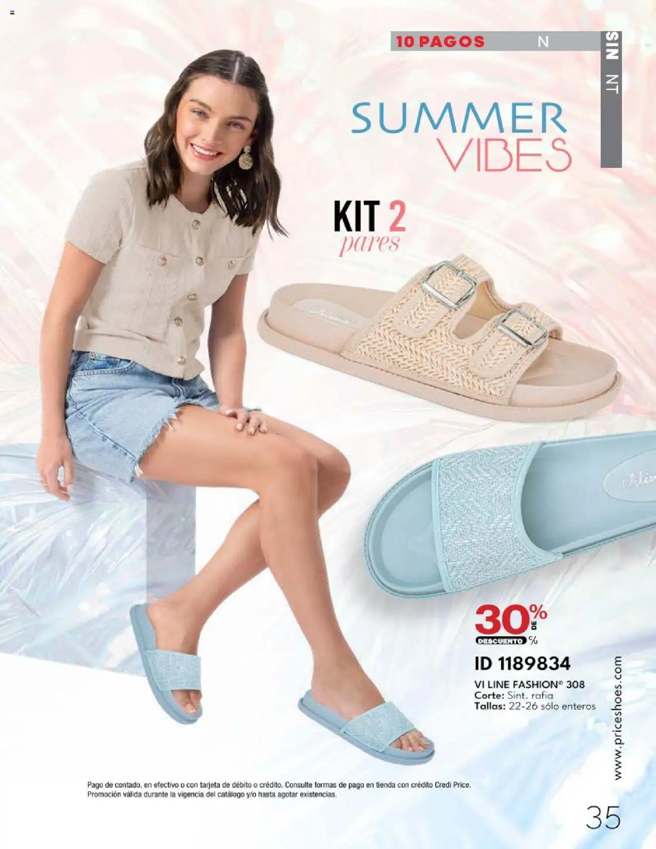 Nuevas ofertas de Price Shoes válidas en toda la República Mexicana desde el 28.04.2025. ¡Encuentra las mejores ofertas en Price Shoes catálogo Calzado PV 2025! | Página: 35