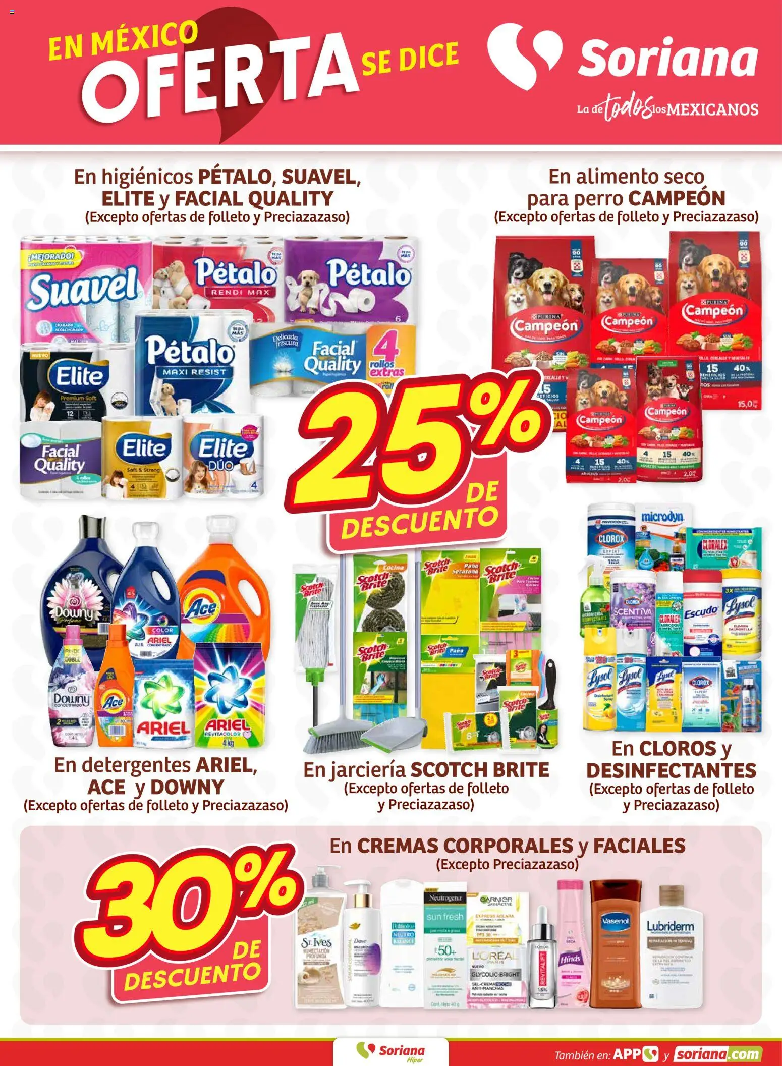 Nuevas ofertas de Soriana válidas en toda la República Mexicana desde el 01.01.2026. ¡Encuentra las mejores ofertas en Soriana - Fin de Semana Híper - Chih, Delicias, Dur y Coah (excepto Saltillo)! | Página: 4 | Productos: Huevo, Cocina, Vino