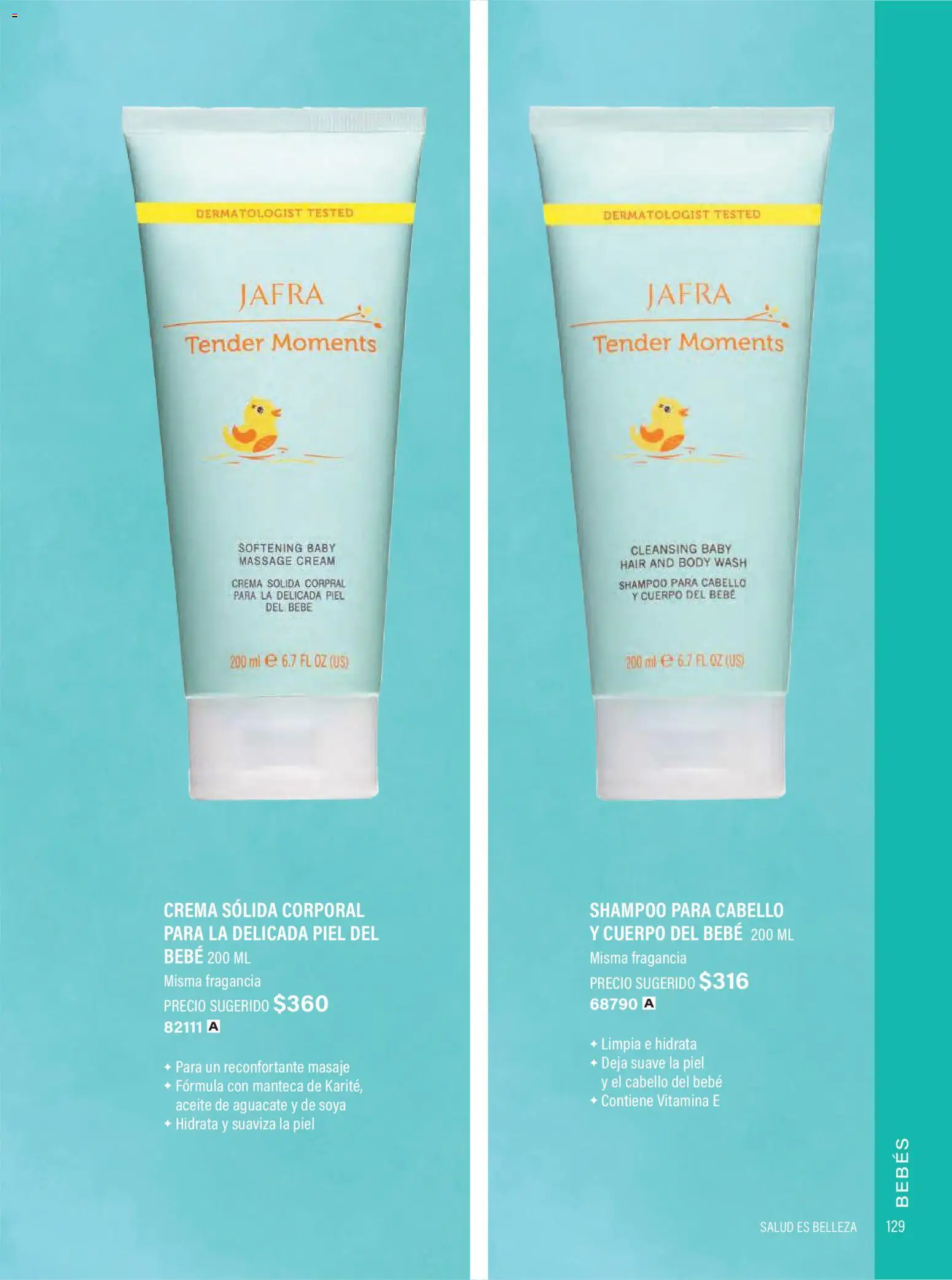 Nuevas ofertas de JAFRA válidas en toda la República Mexicana desde el 01.02.2026. ¡Encuentra las mejores ofertas en JAFRA catálogo Organizador de Ventas! | Página: 127 | Productos: Crema, Aceite, Body, Fragancia