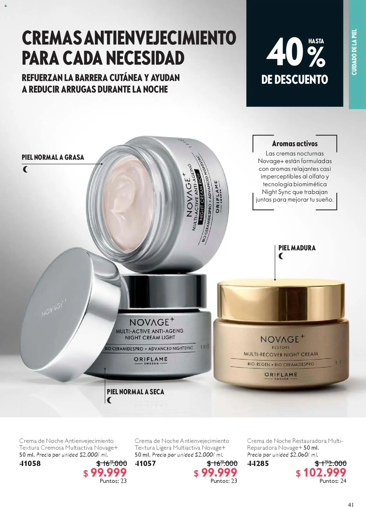 Oriflame revista - valida desde el 27.12.2025 | Página: 41 | Productos: Crema