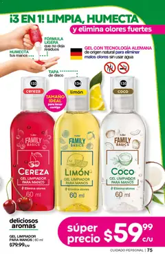 Vista previa de Fuller campaña 25 2026, nuevo folleto de la tienda, válido en México a partir del 18.03.2026 | Página: 75 | Productos: Agua, Limón, Limpiador, Disco