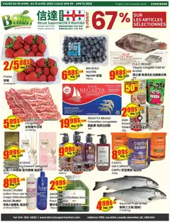Preview of Btrust Supermarket weekly flyer / circulaire from shop Btrust Supermarket valid from 09.04.2026