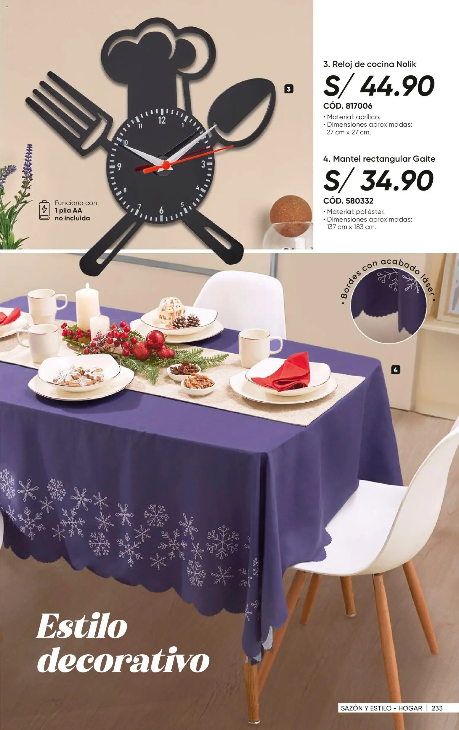 Catálogo Azzorti válido desde 16.02.2026 | Página: 236 | Productos: Reloj, Cocina