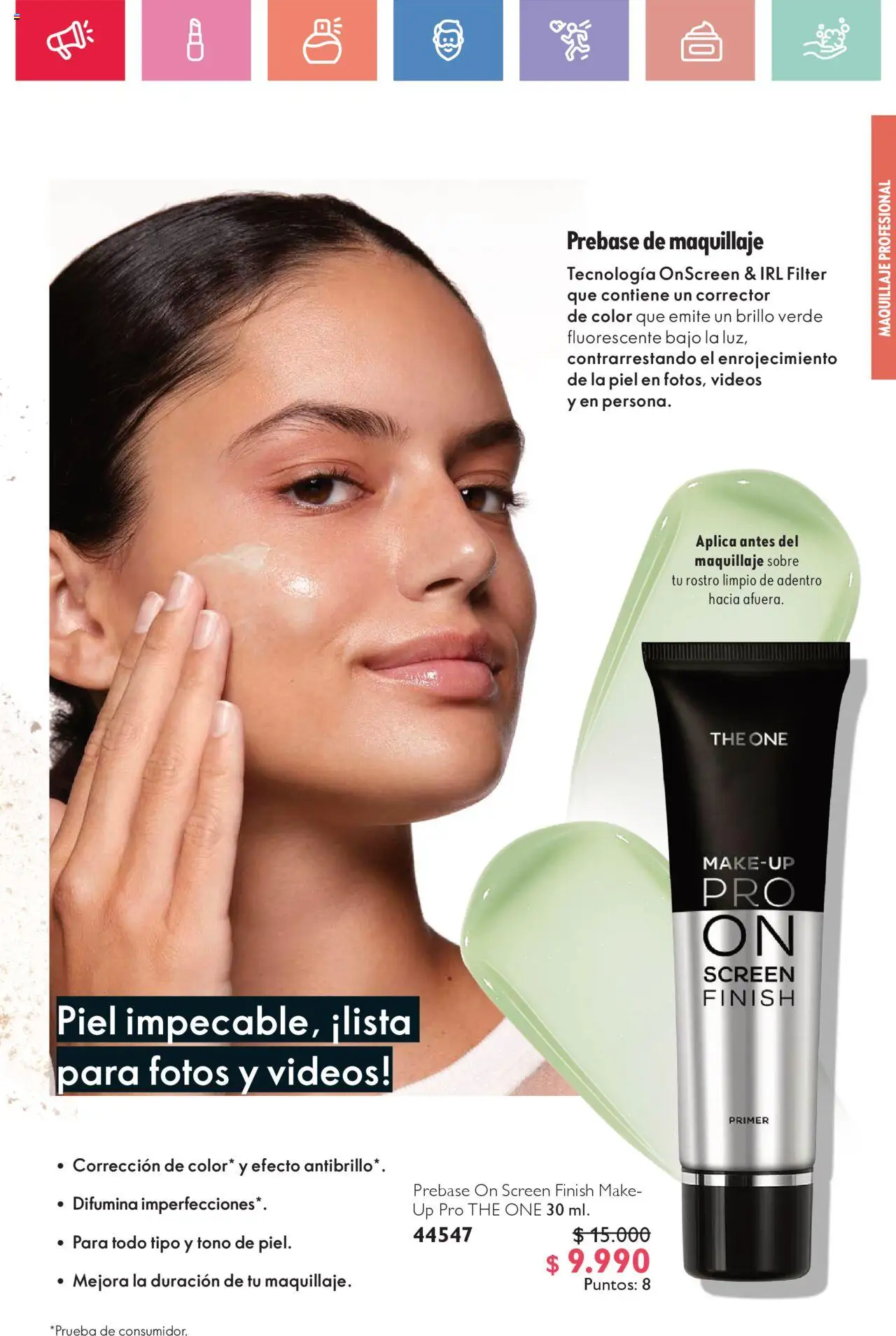 Oriflame catálogo │ válido desde el 23.08.2025 | Página: 33 | Productos: Brillo, Maquillaje, Sobre, Corrector