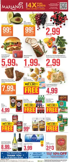 Preview of Mariano's weekly ads valid from 05.11.2025