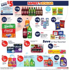 Preview of Family Dollar weekly ads valid from 09.11.2025