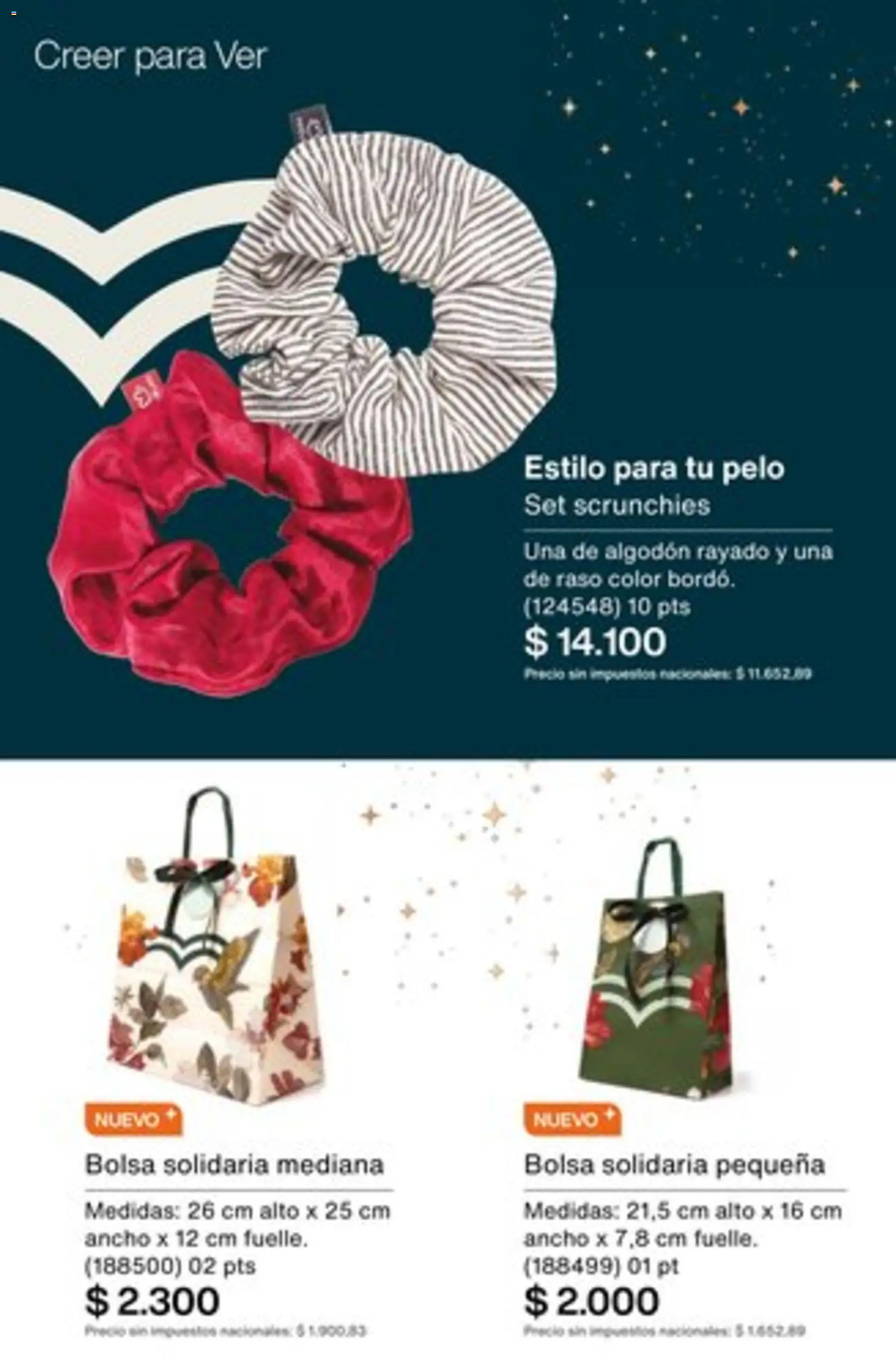 Catálogo Natura Ciclo 16/2025 │ válido desde el 01.11.2025 | Página: 286 | Productos: Algodón, Bolsa