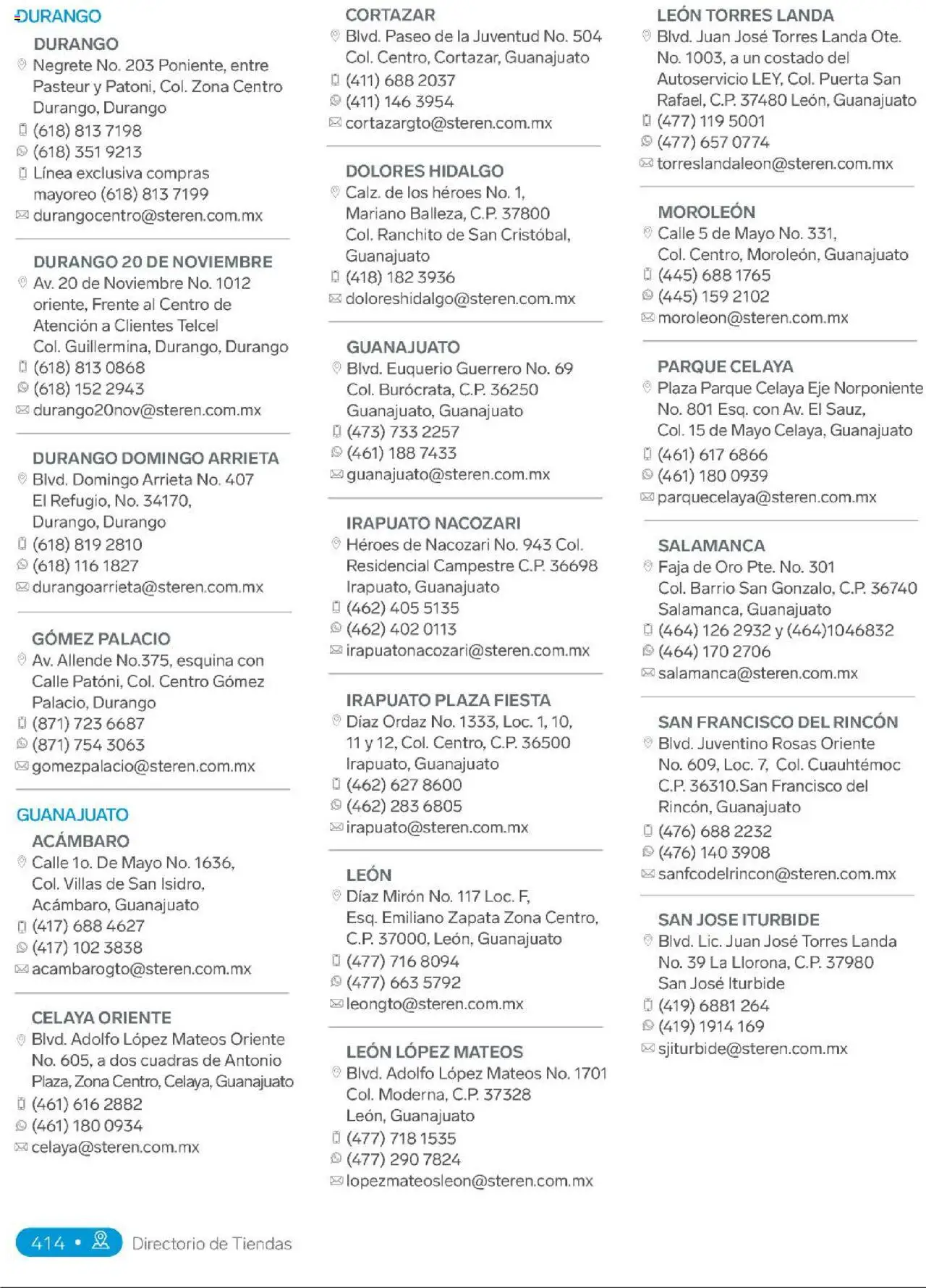 Nuevas ofertas de Steren válidas en toda la República Mexicana desde el 01.01.2025. ¡Encuentra las mejores ofertas en Steren catálogo! | Página: 432 | Productos: Faja