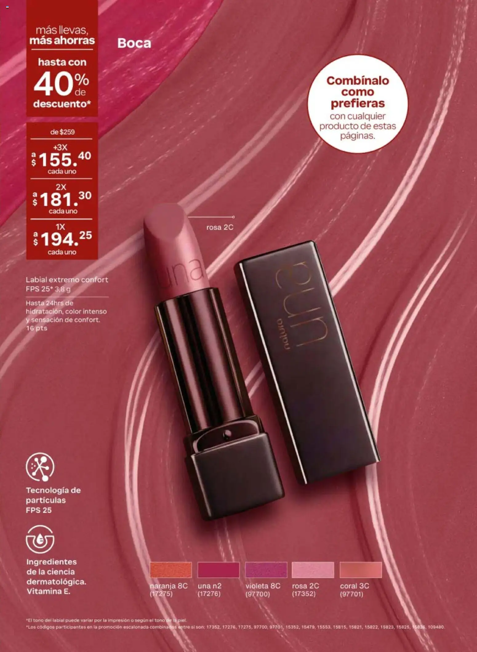 Nuevas ofertas de Natura válidas en toda la República Mexicana desde el 08.05.2026. ¡Encuentra las mejores ofertas en Natura campaña 8 2026! | Página: 63