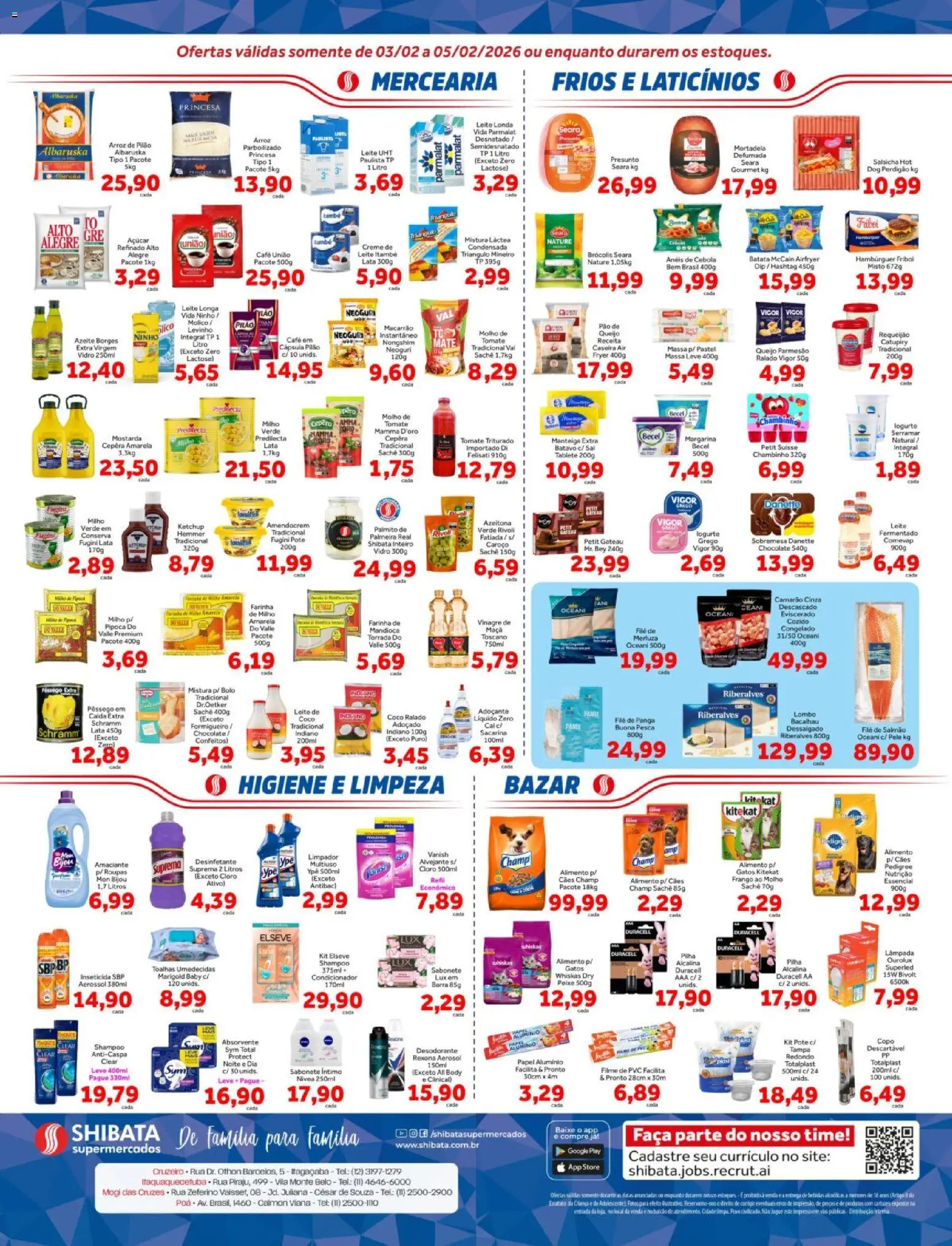 Shibata Folheto - válido de 03.02.2026 | Página: 2 | Produtos: Milho verde, Lombo, Parmesão, Sabonete