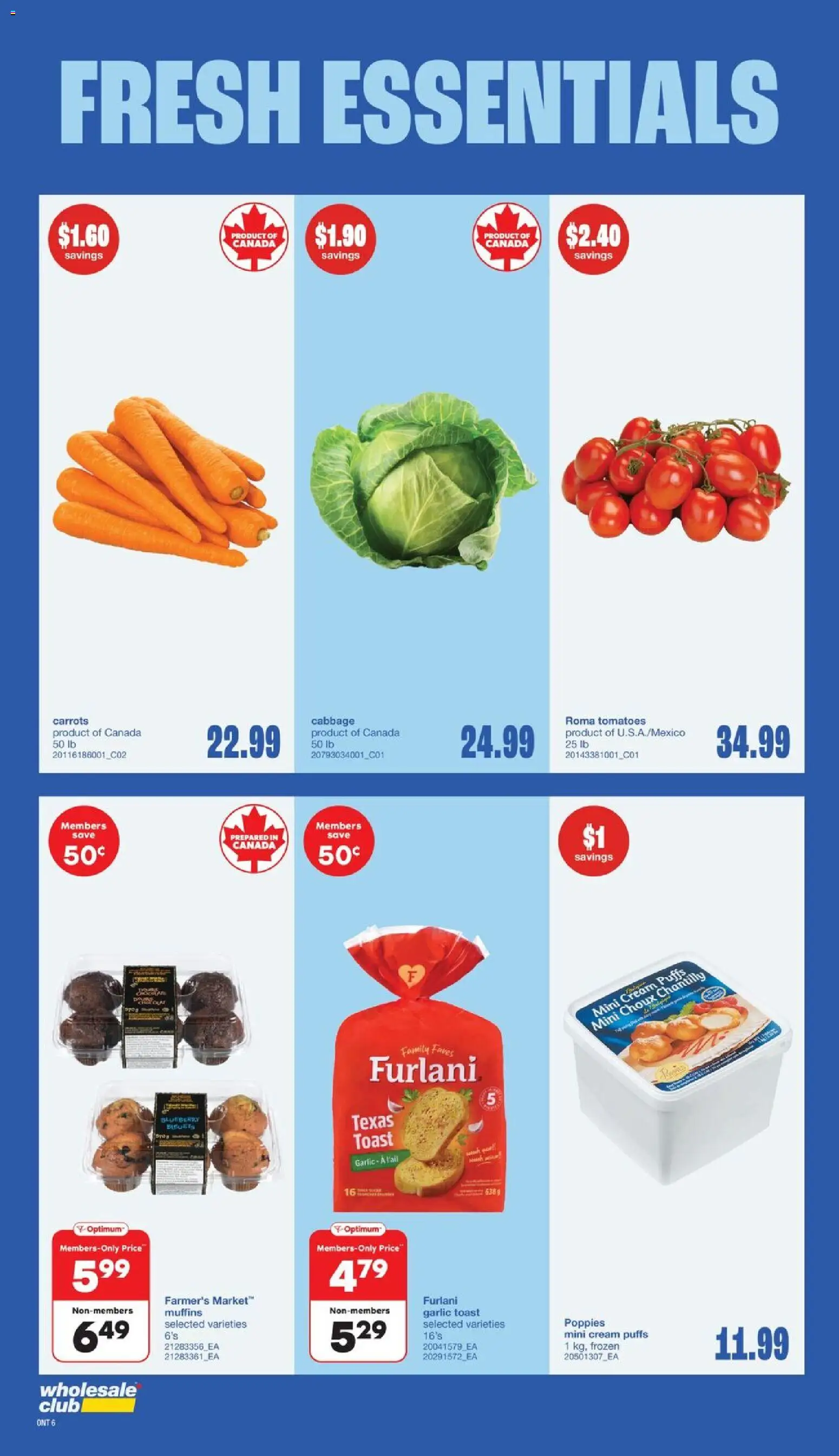 Wholesale Club flyer valid from 29.01.2026 | Page: 11 | Products: Cream, Tomatoes