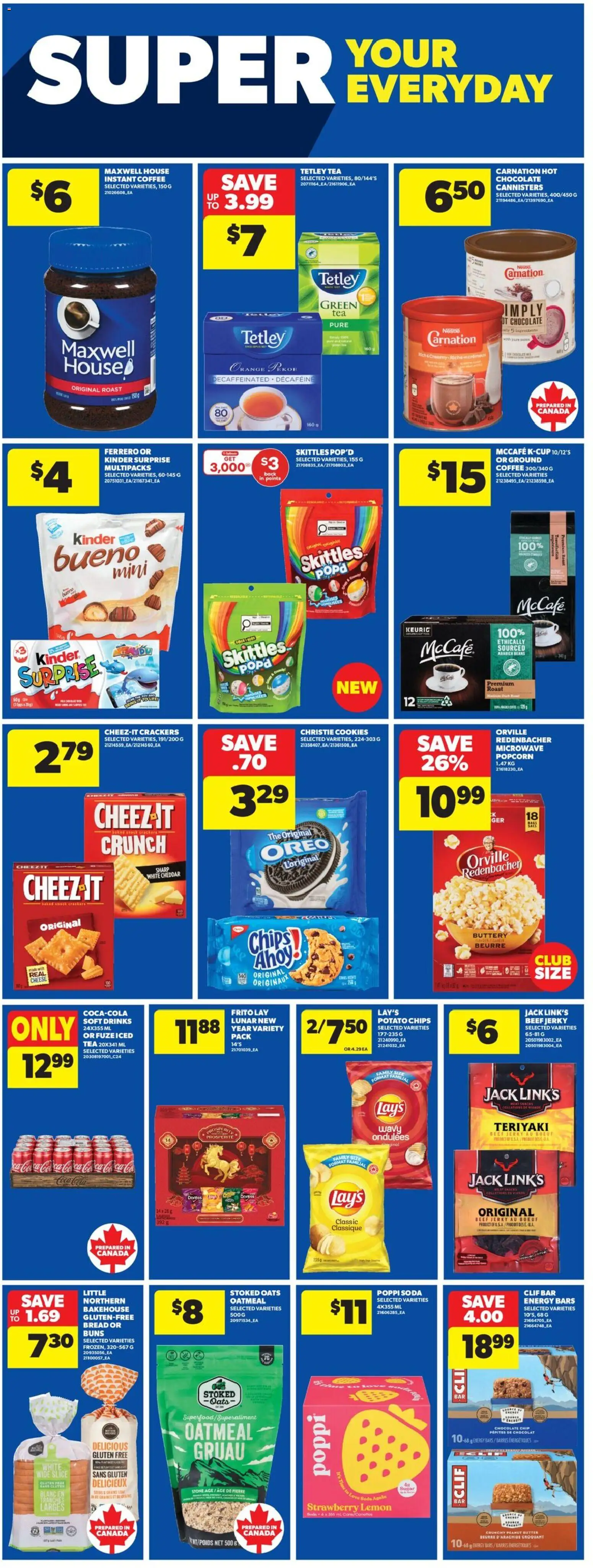 Real Canadian Superstore flyer valid from 15.01.2026 | Page: 23 | Products: Beef, Butter, Cheese, Coffee