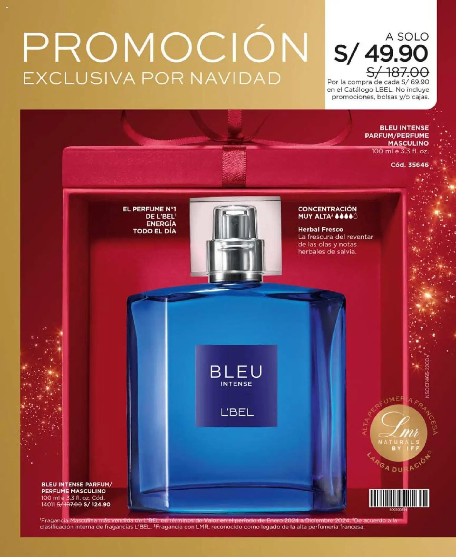 Catálogo L'Bel válido desde 14.11.2025 | Página: 112 | Productos: Perfume