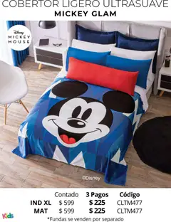 Vista previa de Colchas Concord catálogo Kids, nuevo folleto de la tienda, válido en México a partir del 01.05.2026 | Página: 110 | Productos: Cobertor, Mouse