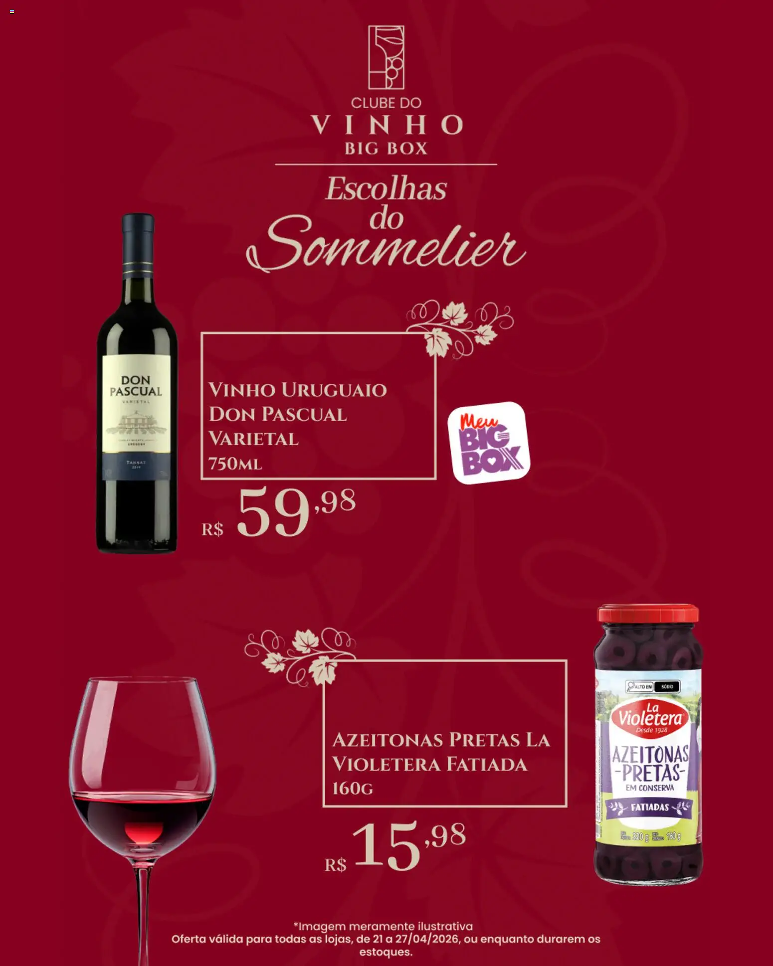 Big Box Folheto - válido de 21.04.2026 | Página: 5 | Produtos: Azeitonas, Vinho