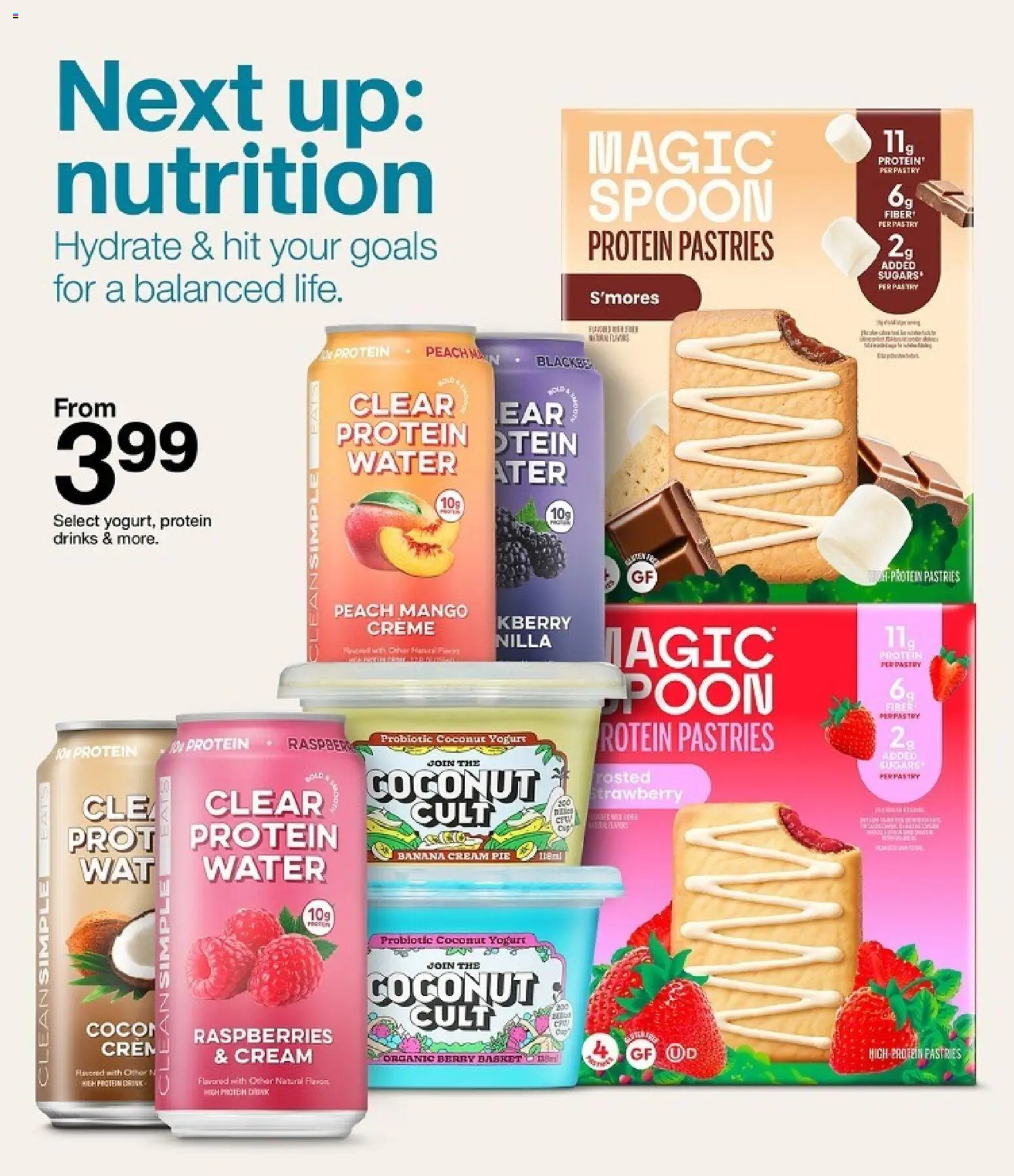 Target Weekly Ad - valid from 01.03.2026 | Page: 29 | Products: Basket, Yogurt, Mango, Peach