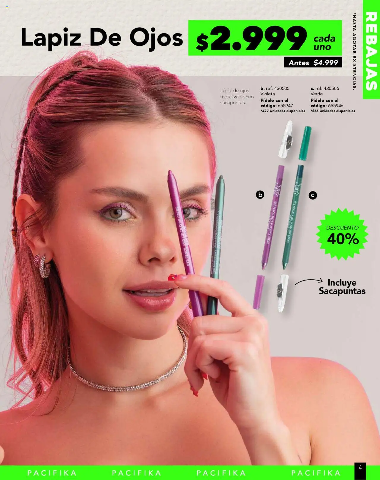 Pacifika revista - valida desde el 25.09.2025 | Página: 211 | Productos: Sacapuntas