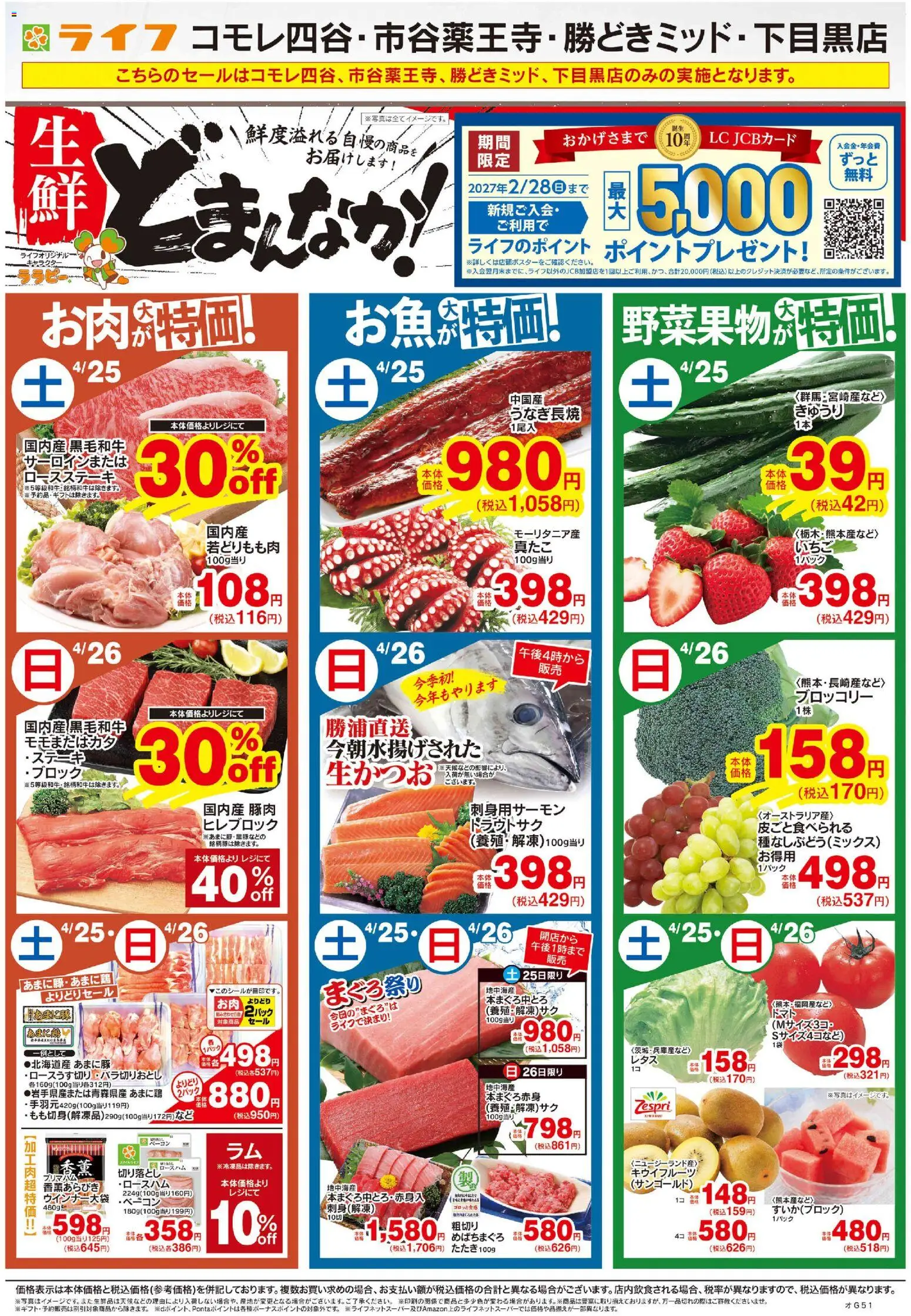 {H1} | ページ: 1 | 製品: ベーコン, 豚肉, ブロッコリー, キウイフルーツ