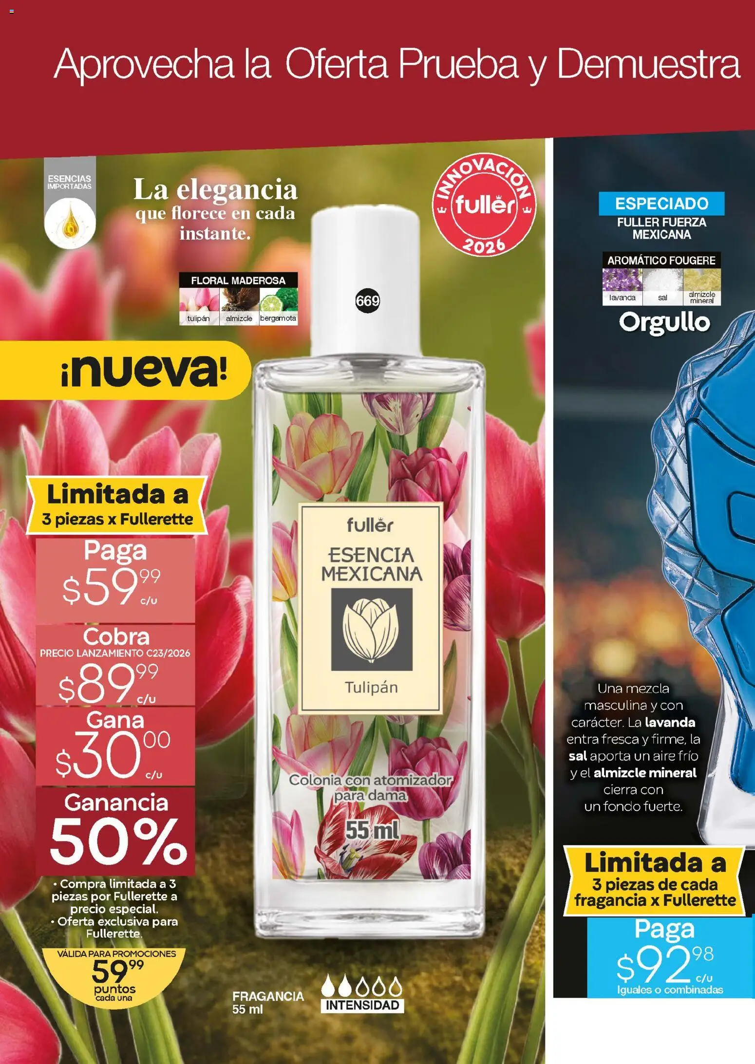 Nuevas ofertas de Fuller válidas en toda la República Mexicana desde el 21.01.2026. ¡Encuentra las mejores ofertas en Fuller Revista Gana Más C21! | Página: 24