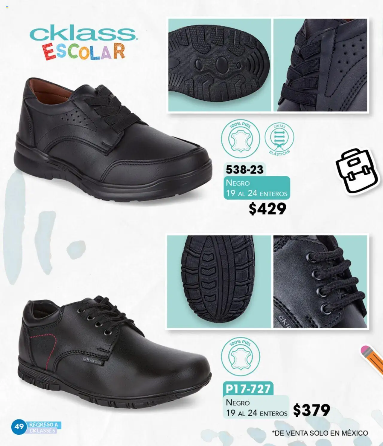 Nuevas ofertas de Cklass válidas en toda la República Mexicana desde el 18.08.2025. ¡Encuentra las mejores ofertas en Cklass - Catálogo Regreso a Clases! | Página: 50 | Productos: Cinta
