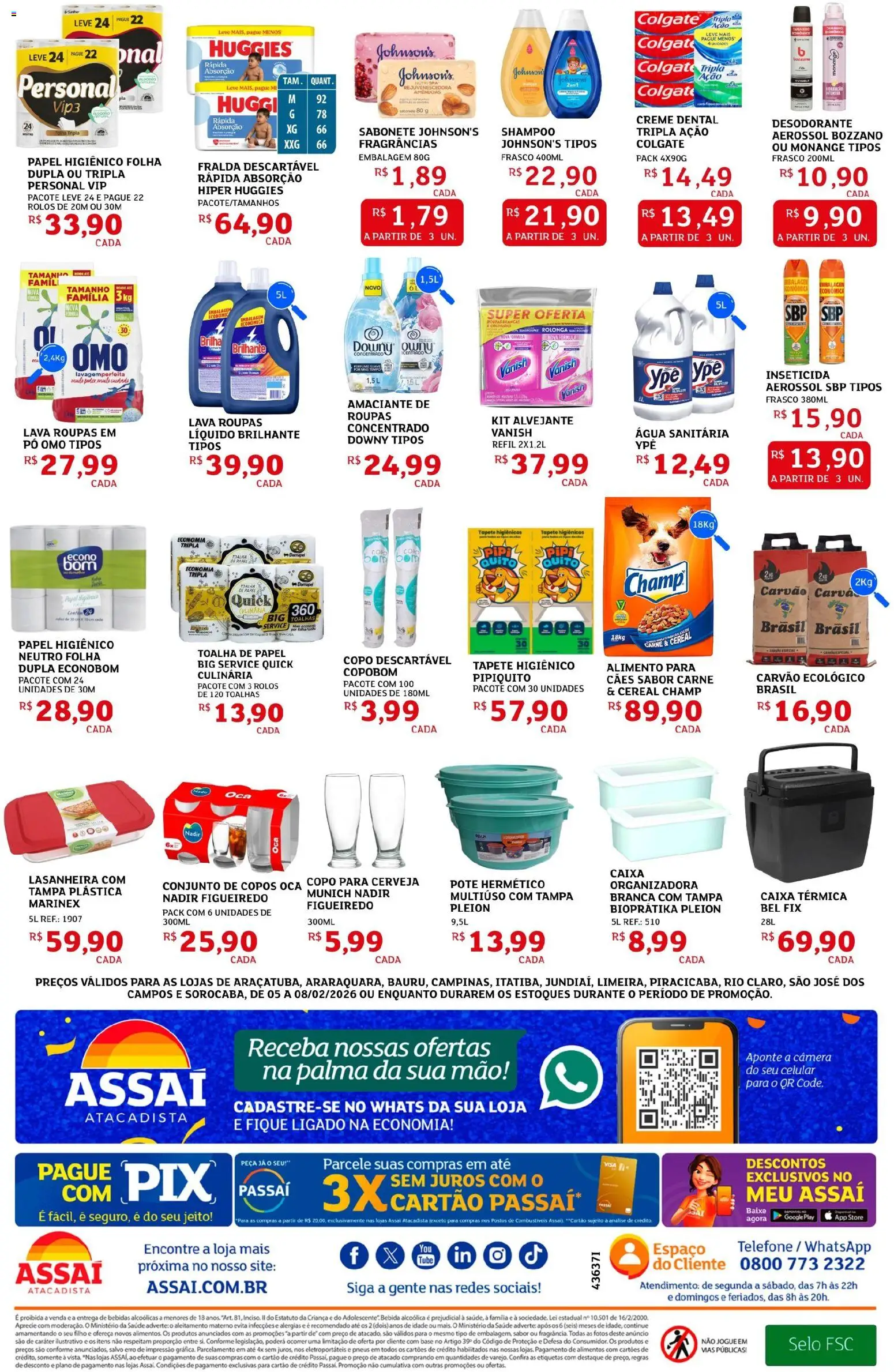 Assaí Atacadista Folheto - válido de 05.02.2026 | Página: 4