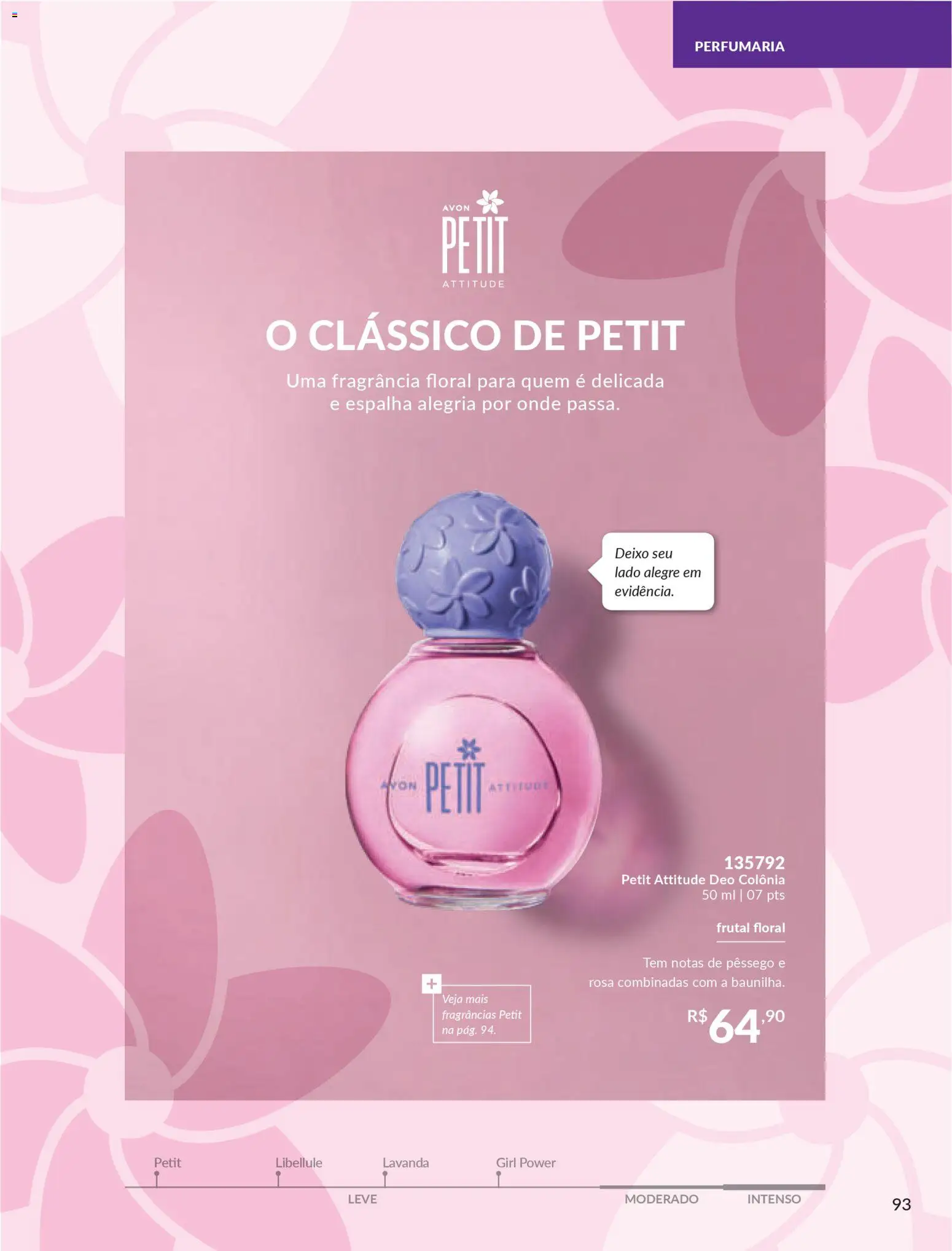 Avon Folheto - válido de 18.02.2026 | Página: 93 | Produtos: Pêssego, Fragrância