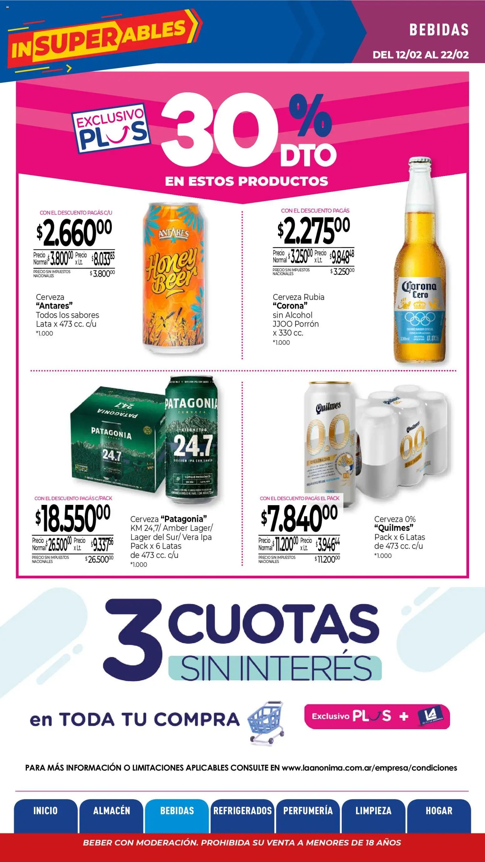 La Anonima catálogo │ válido desde el 12.02.2026 | Página: 20