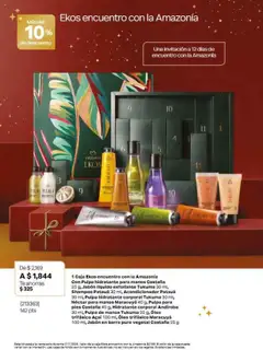 Vista previa de Natura campaña 17 2025, nuevo folleto de la tienda, válido en México a partir del 22.11.2025 | Página: 35